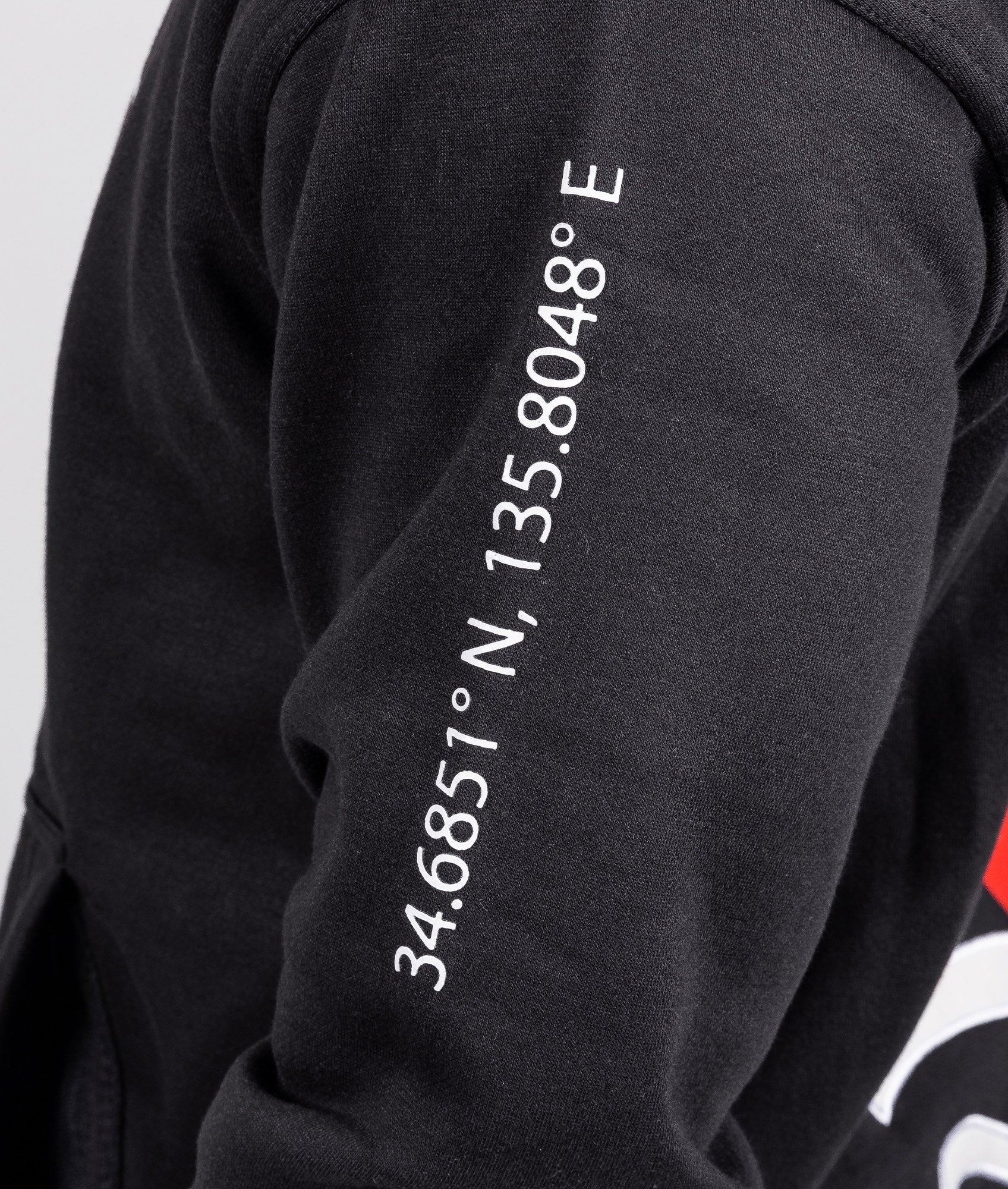 Katakana Hoodie - Black - Image 4