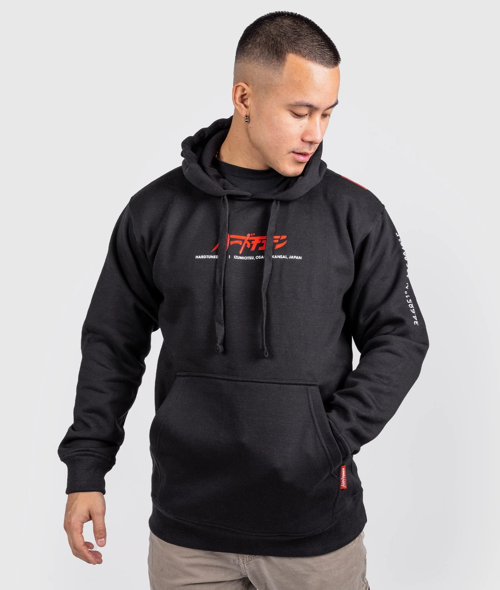 Katakana Hoodie - Black - Image 6