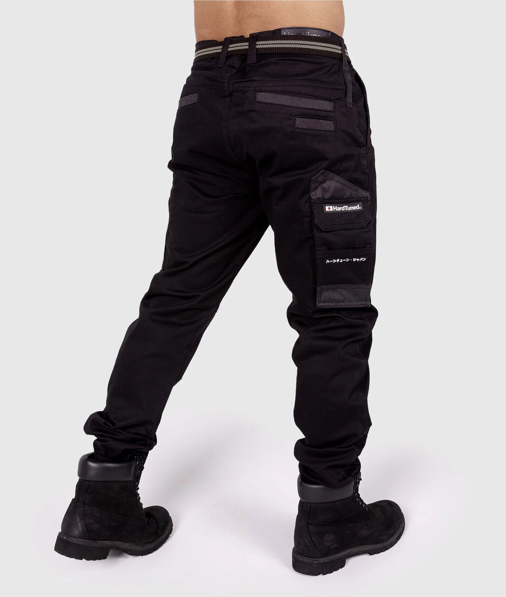 HardTuned Pitstop Cargo Pants - Black - Image 3