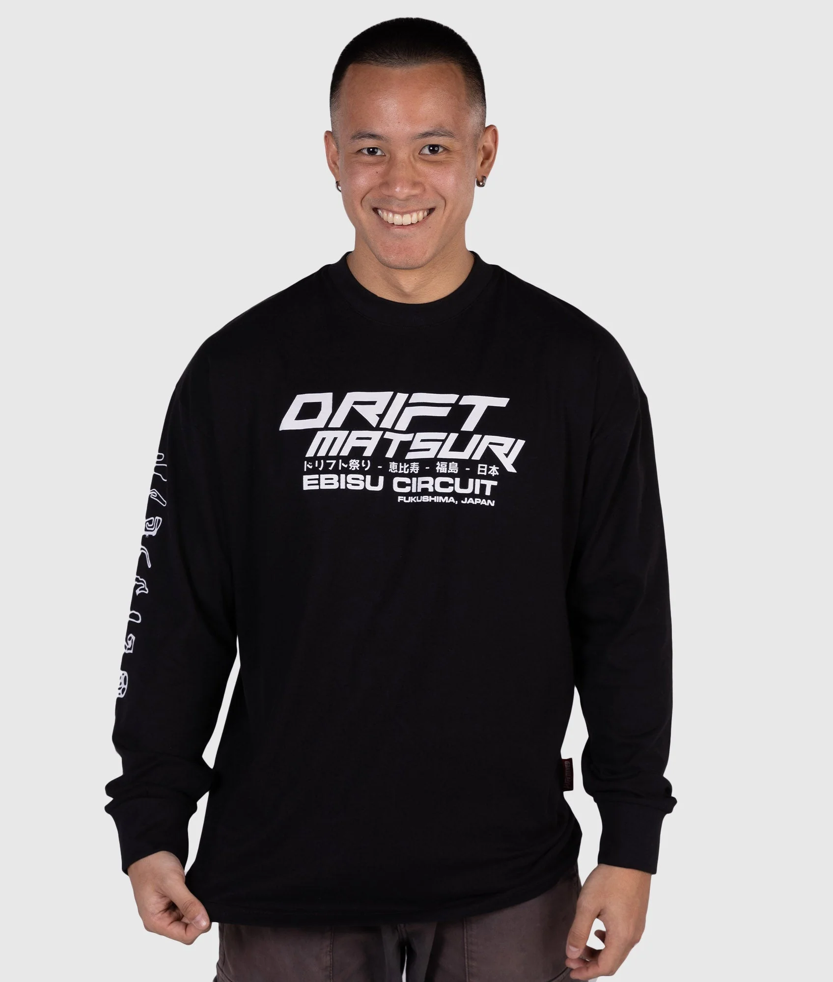 Drift Matsuri Track Tee - Black - Image 2