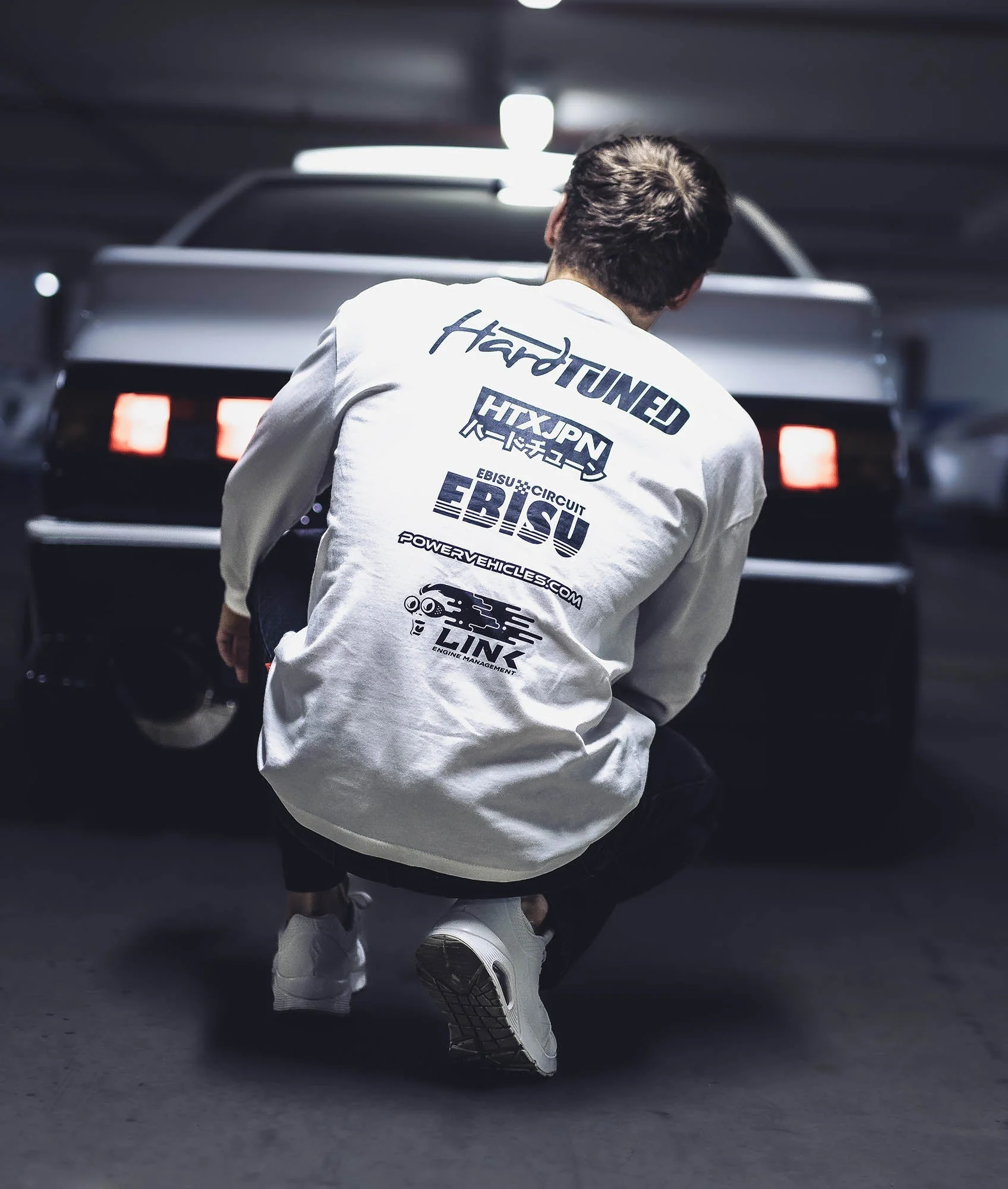 Drift Matsuri Track Tee - White - Image 5