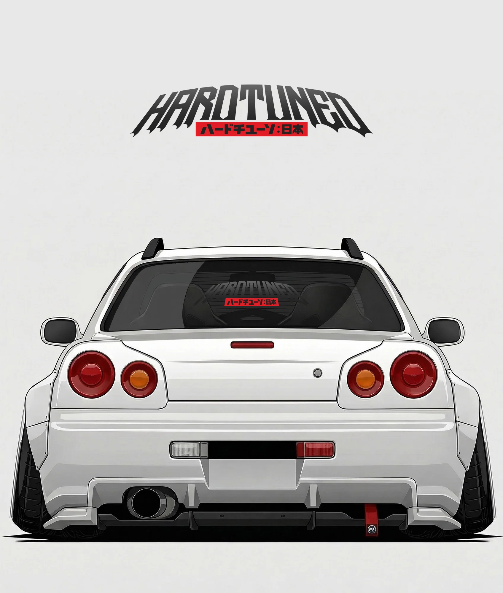 Hardtuned Arch Vinyl Sticker - Image 4
