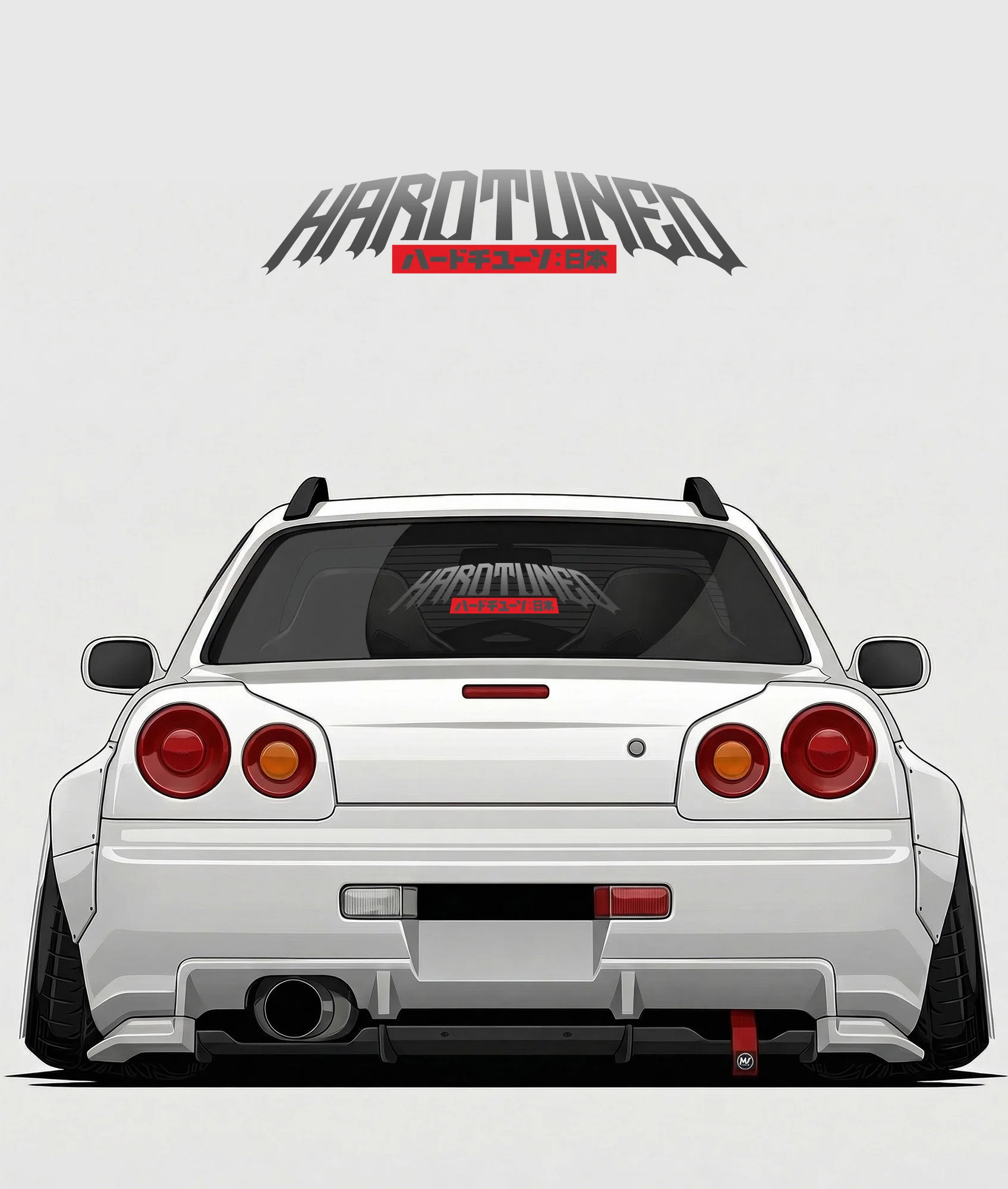 Hardtuned Arch Vinyl Sticker - Image 5