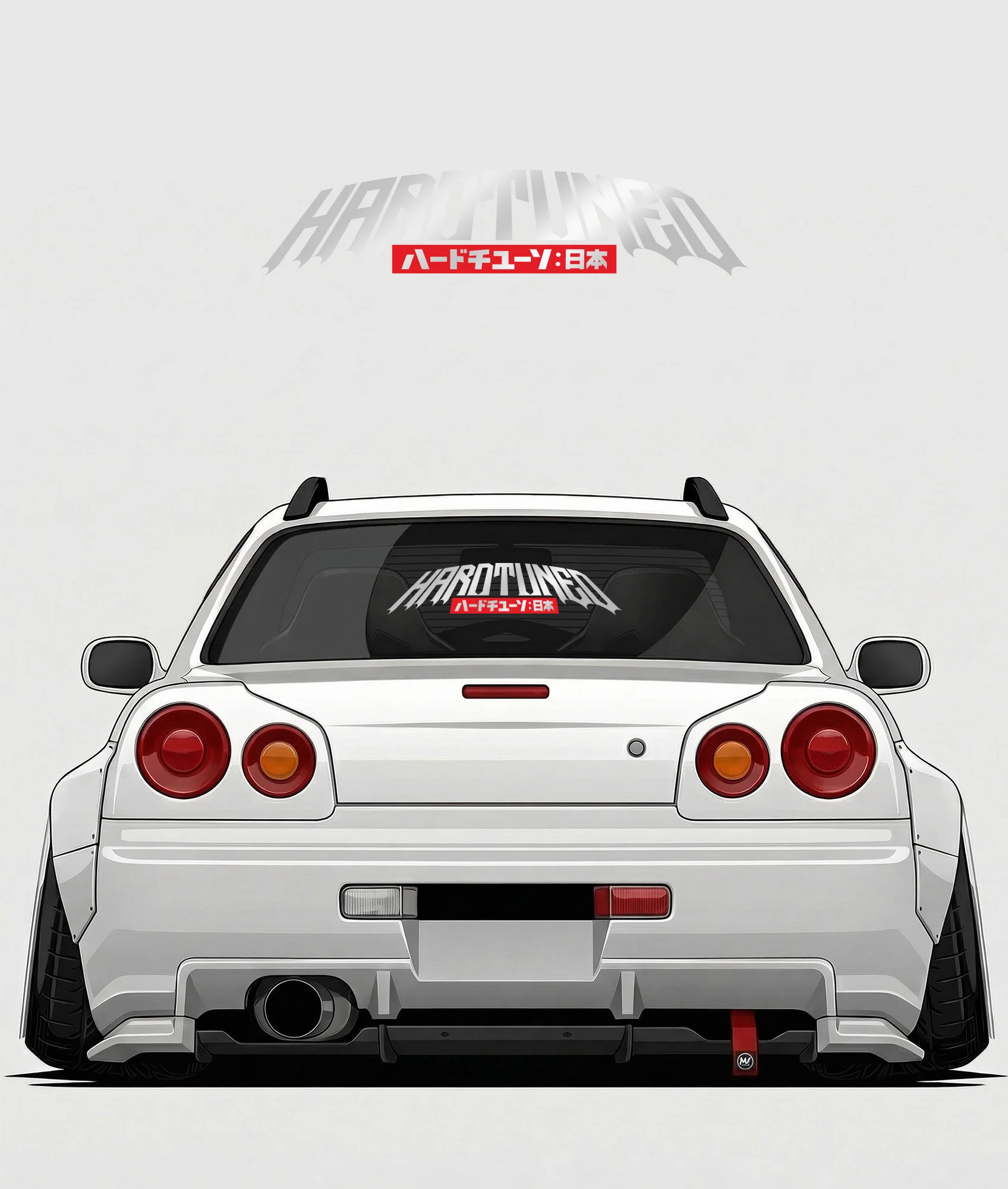 Hardtuned Arch Vinyl Sticker - Image 6