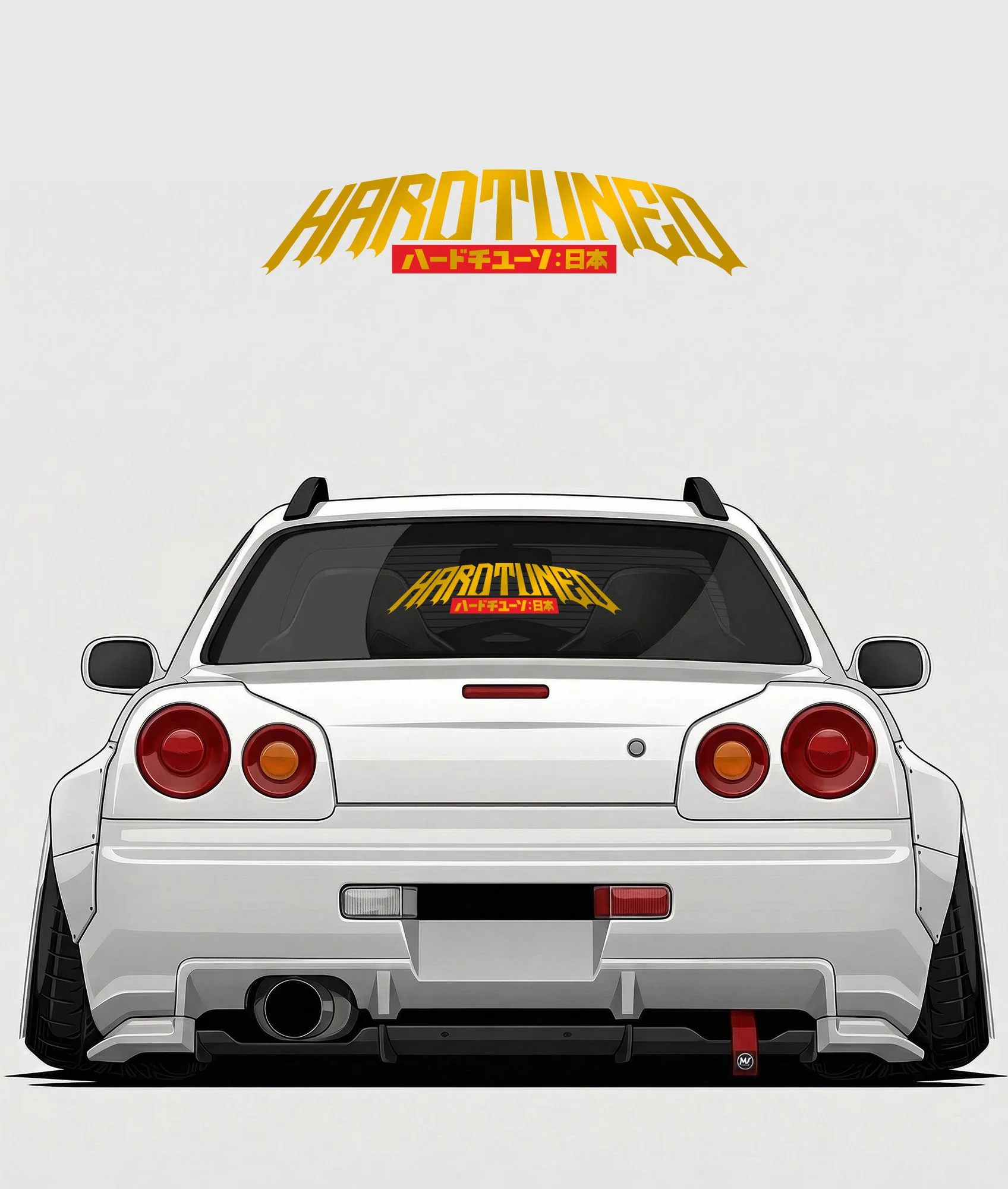 Hardtuned Arch Vinyl Sticker - Image 7