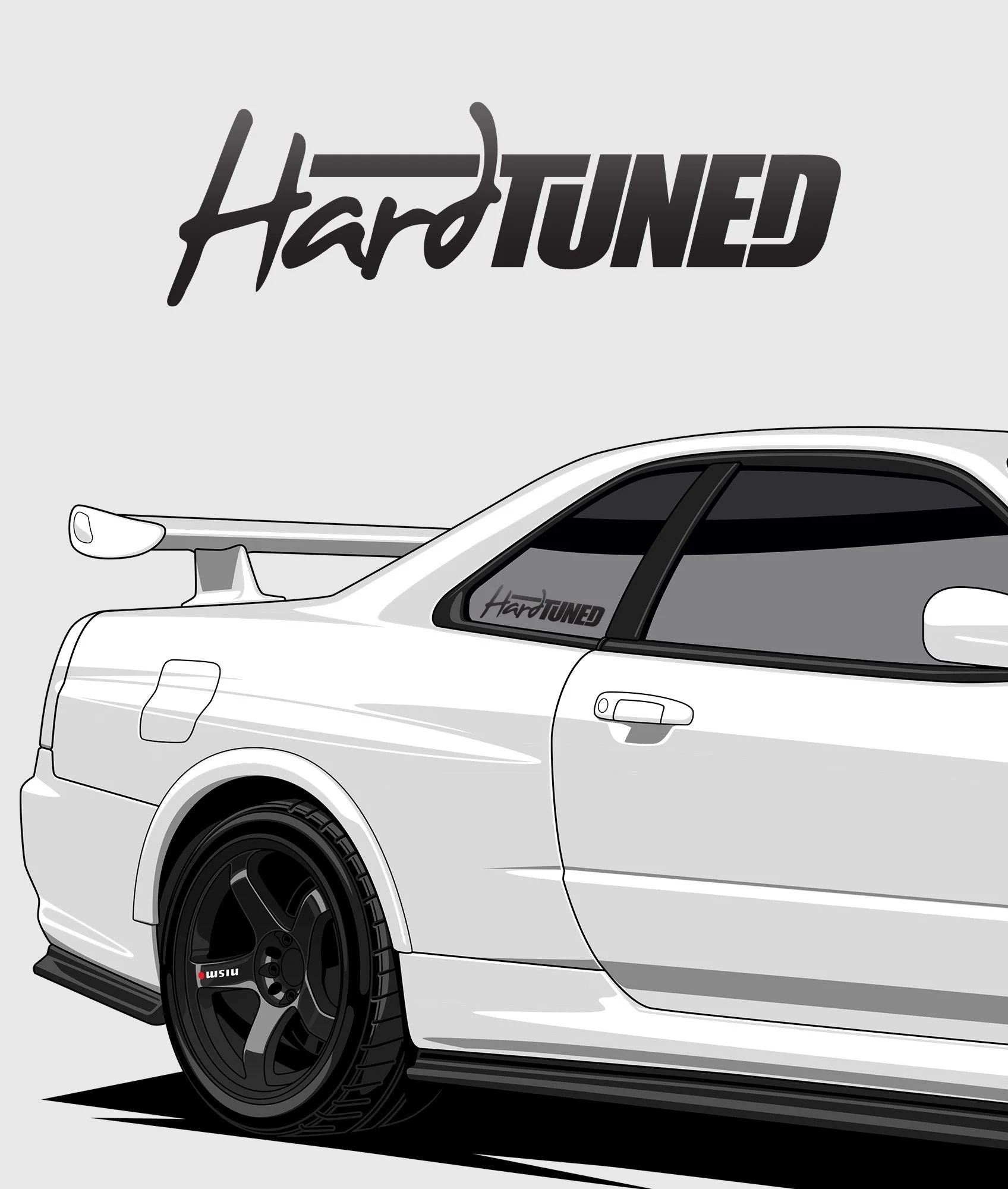 Hardtuned Classic Vinyl Sticker - Image 7