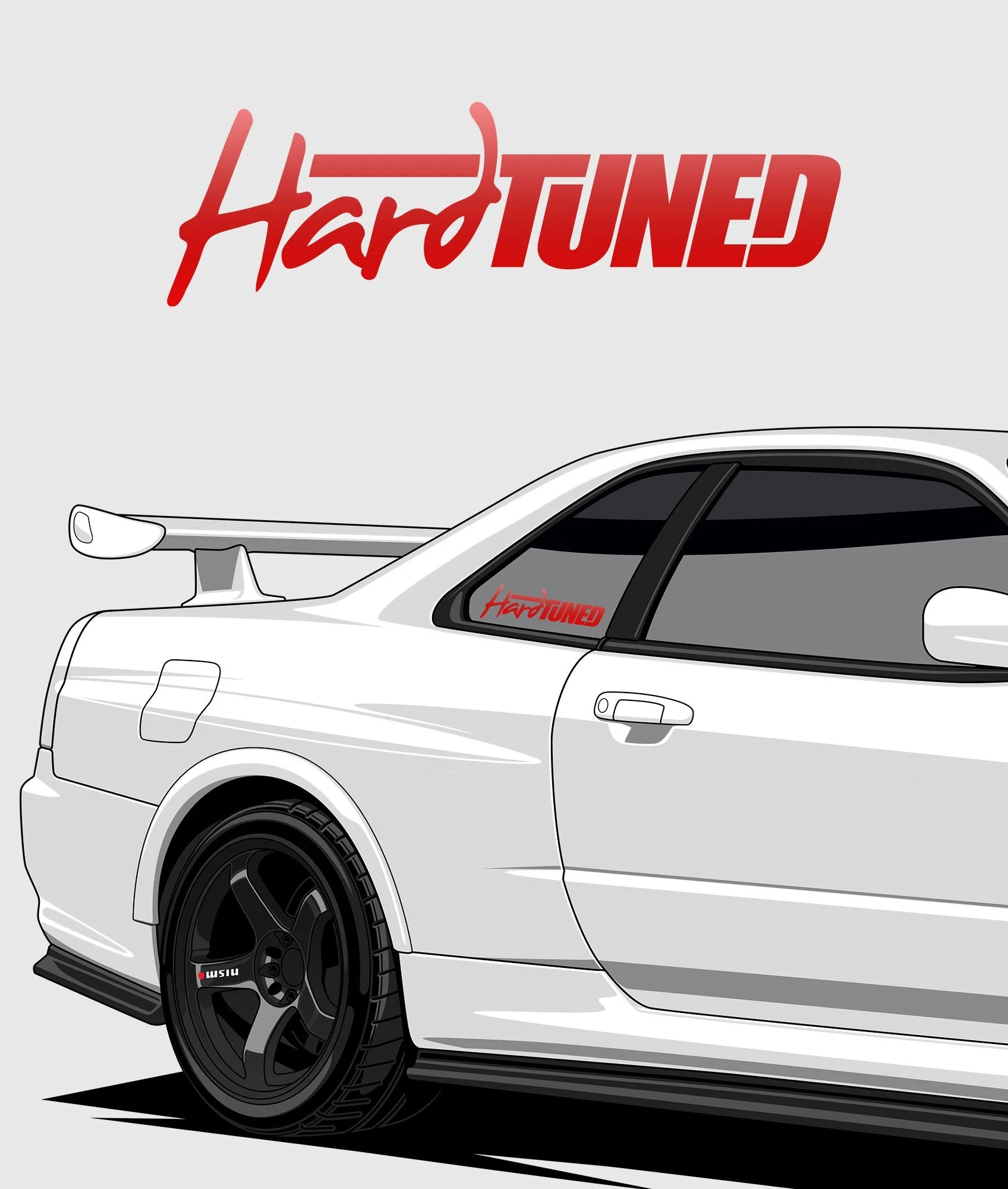 Hardtuned Classic Vinyl Sticker - Image 8