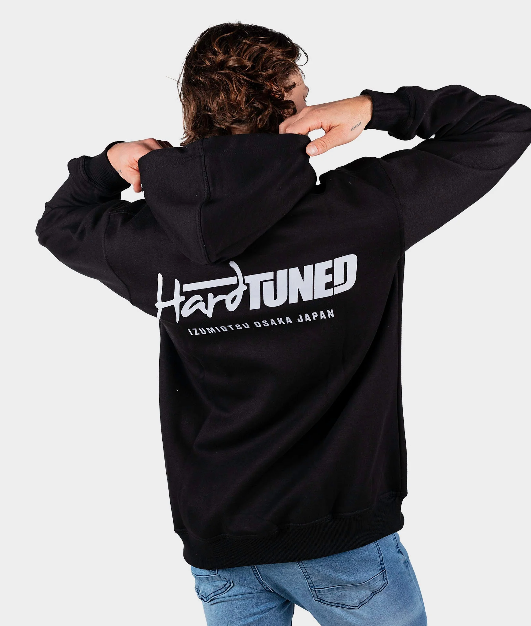 HardTuned Kanji Hoodie - Black - Image 3