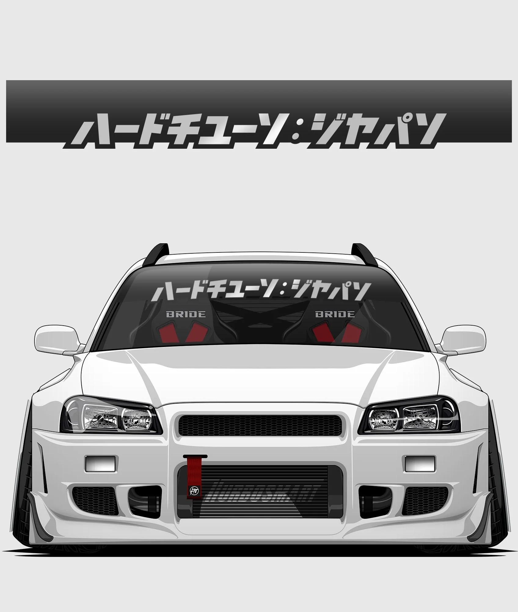 Hardtuned Kanji Window Banner - Solid - Image 40