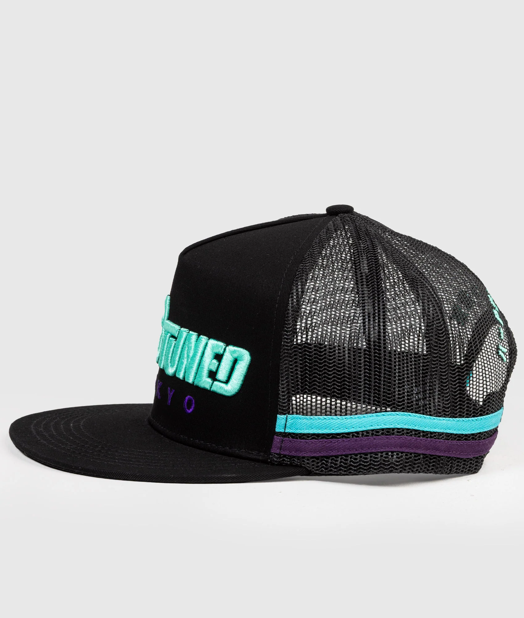 Hardtuned Tokyo Retro Stripes - Trucker Cap - Image 5