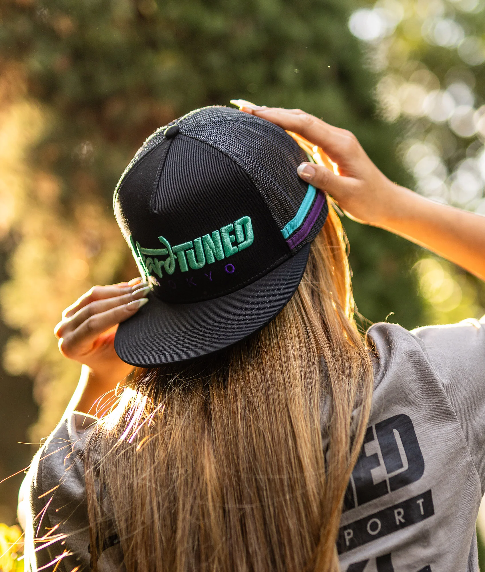 Hardtuned Tokyo Retro Stripes - Trucker Cap - Image 8