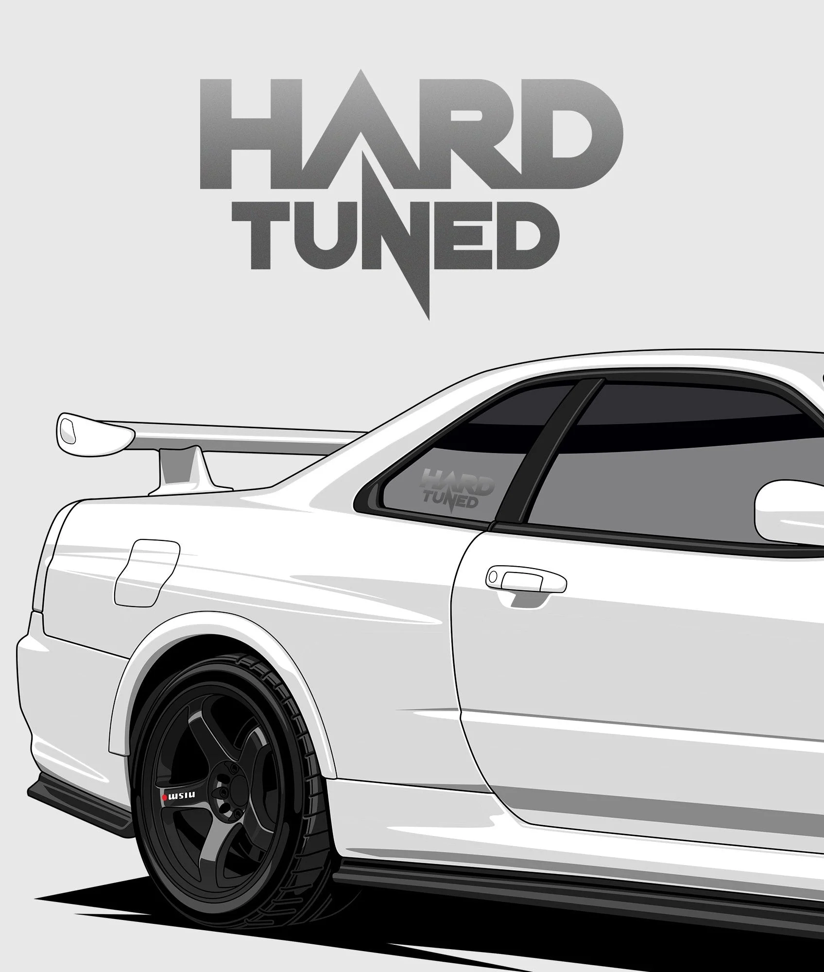 Hardtuned Voltage Vinyl Sticker - Image 7
