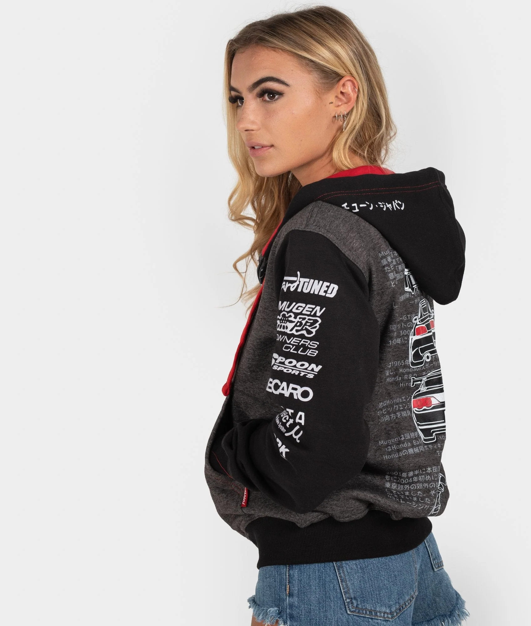 Honda Mugen Womens Hoodie - Image 6