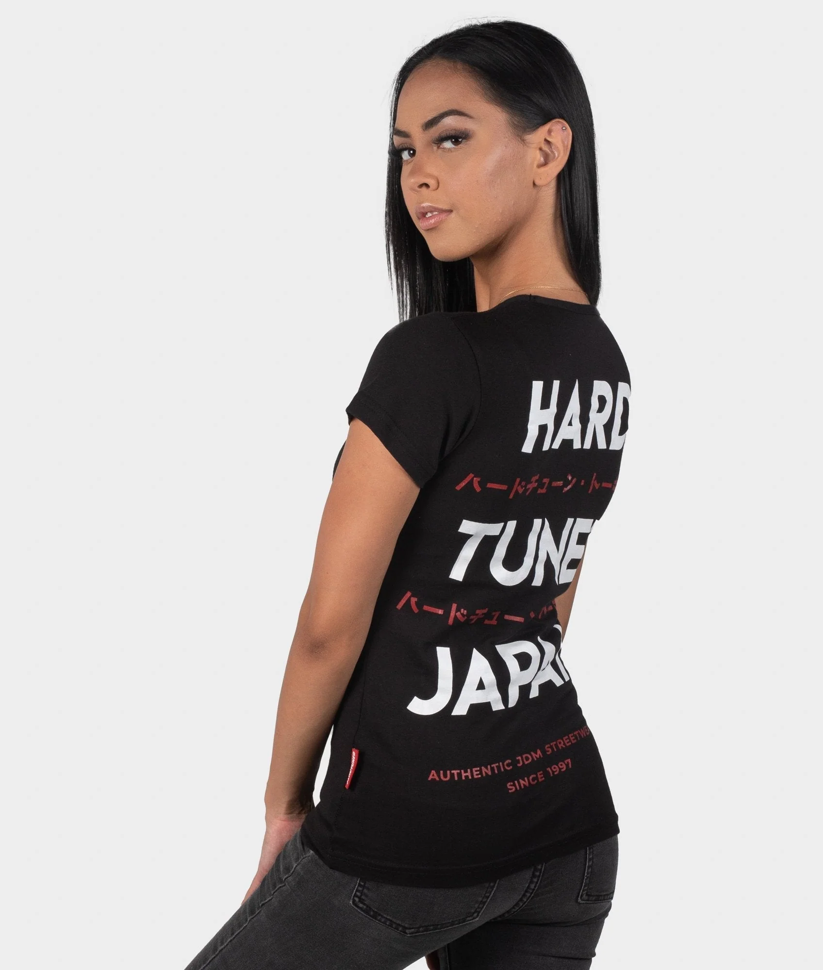 Womens HTxJPN Crossing Tee - Black - Image 4