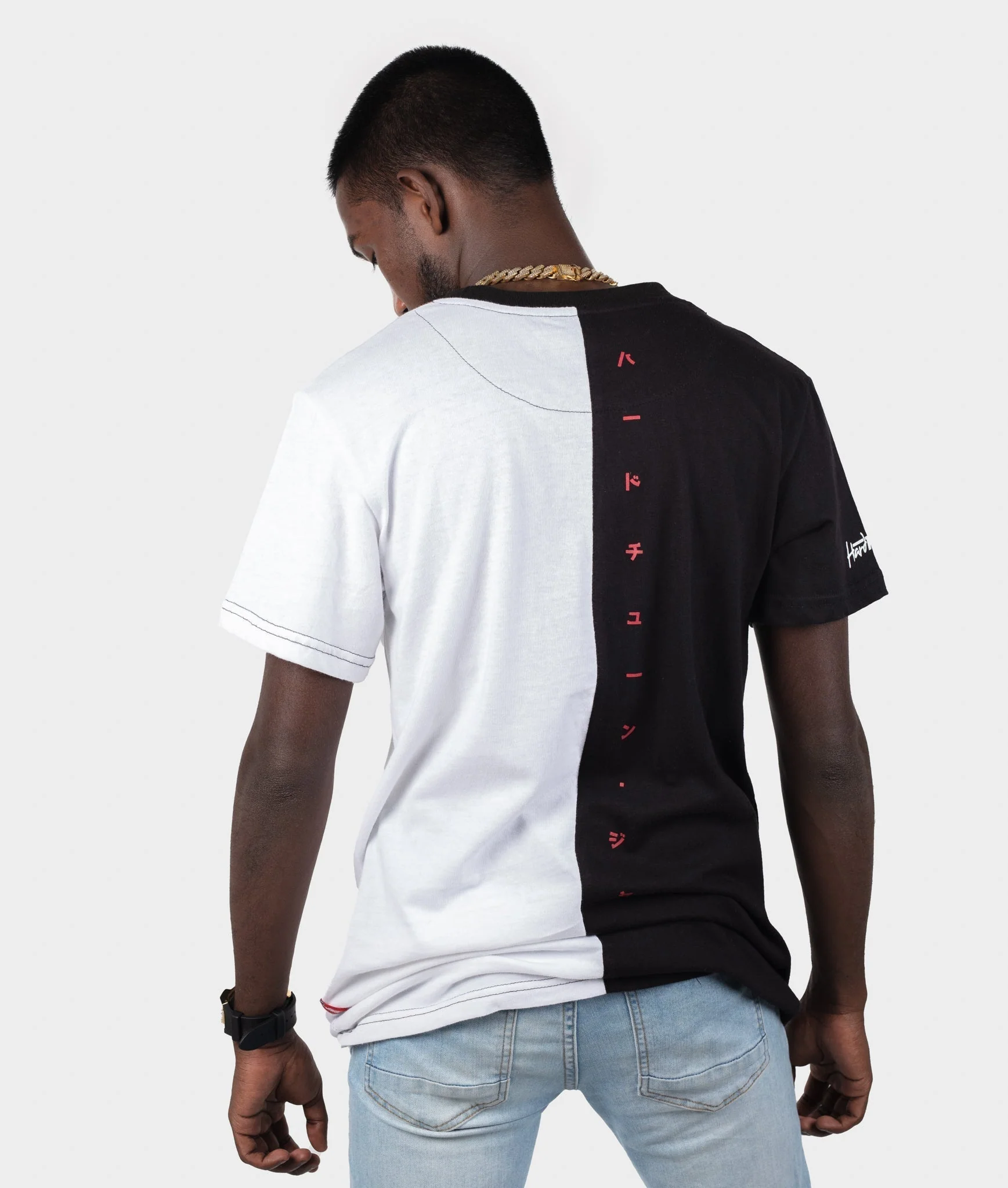 HTXJPN Katakana Cut Tee - Image 5