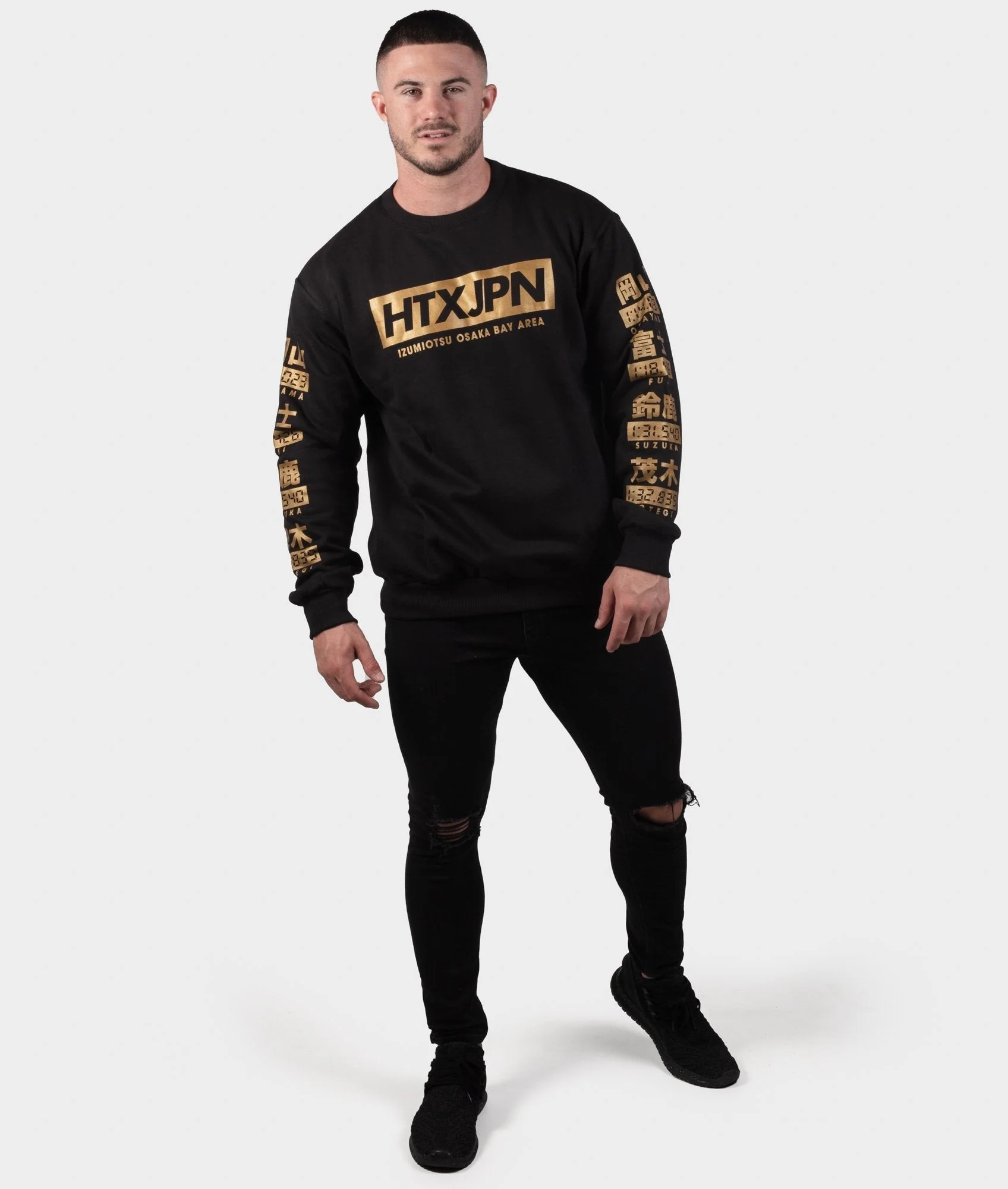 HTXJPN Times Crew Sweater - Image 4