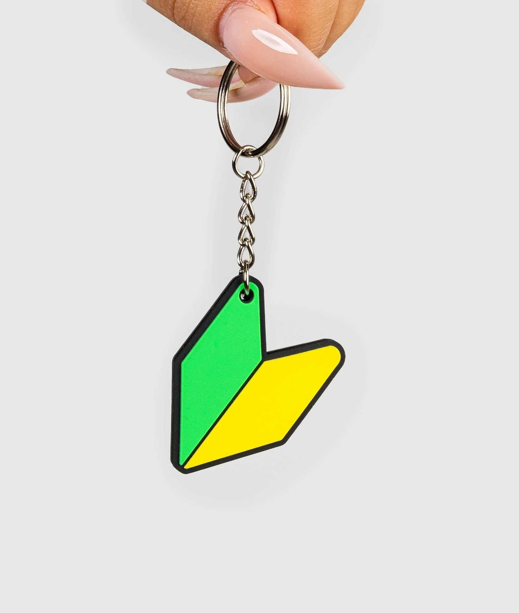 JDM Leaf Rubber Key Ring - Image 3