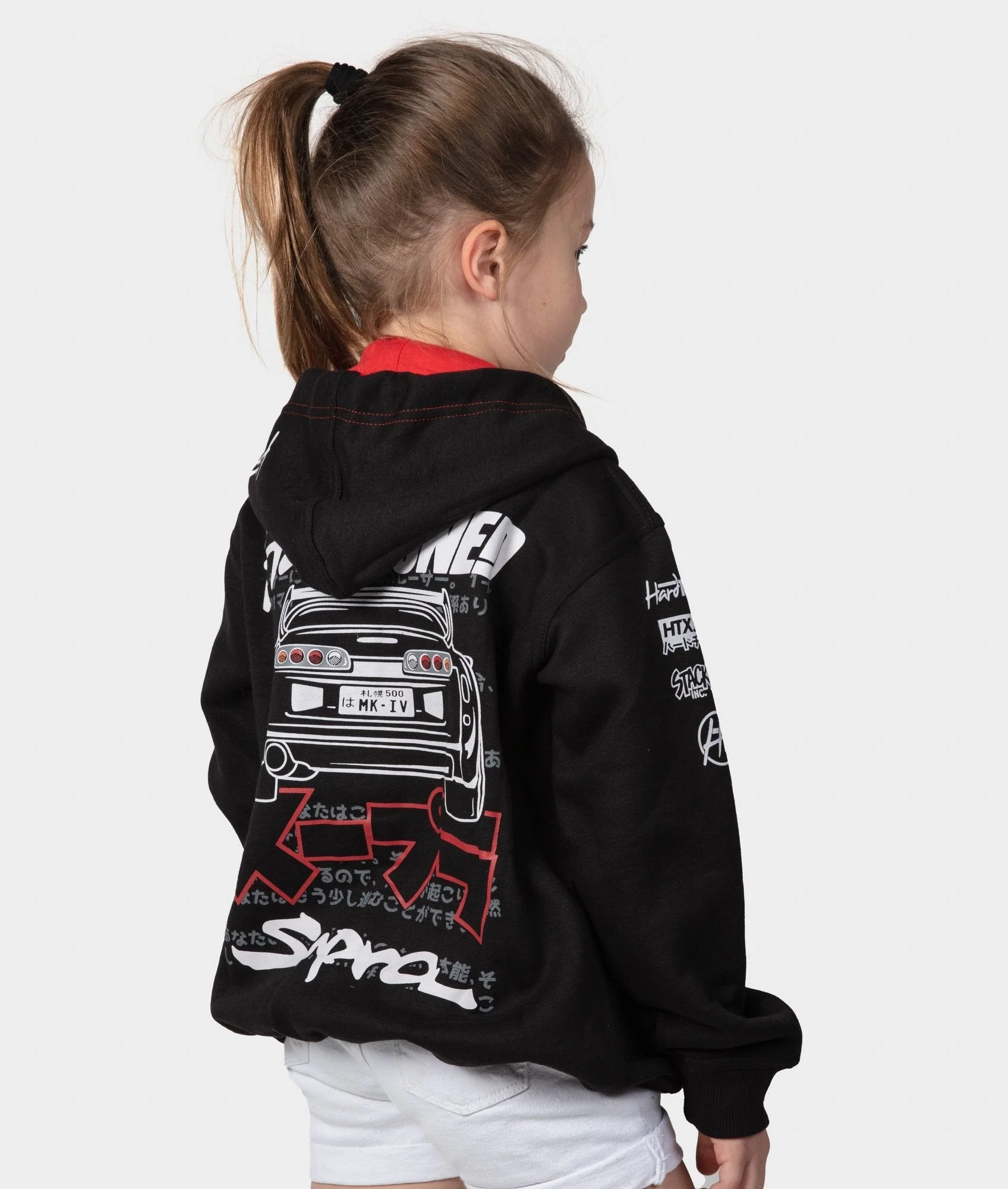 Kids Toyota Supra Hoodie - Image 3