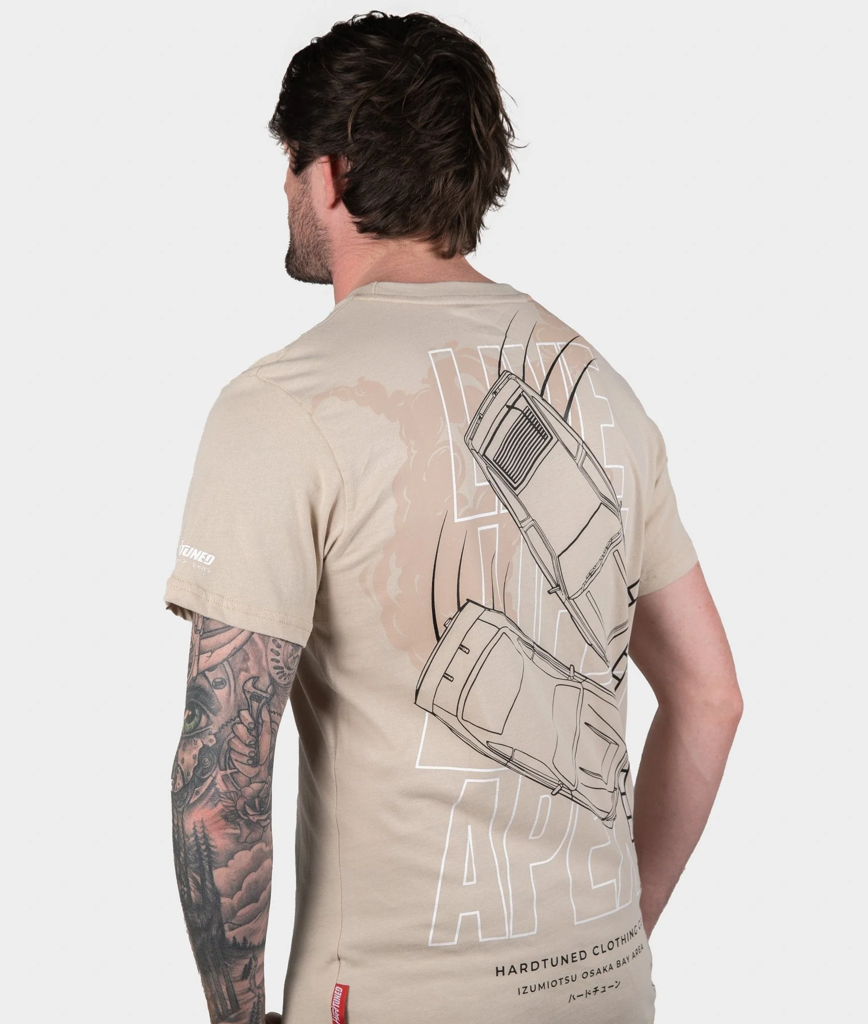 Life on the Apex Tee - Tan - Image 2