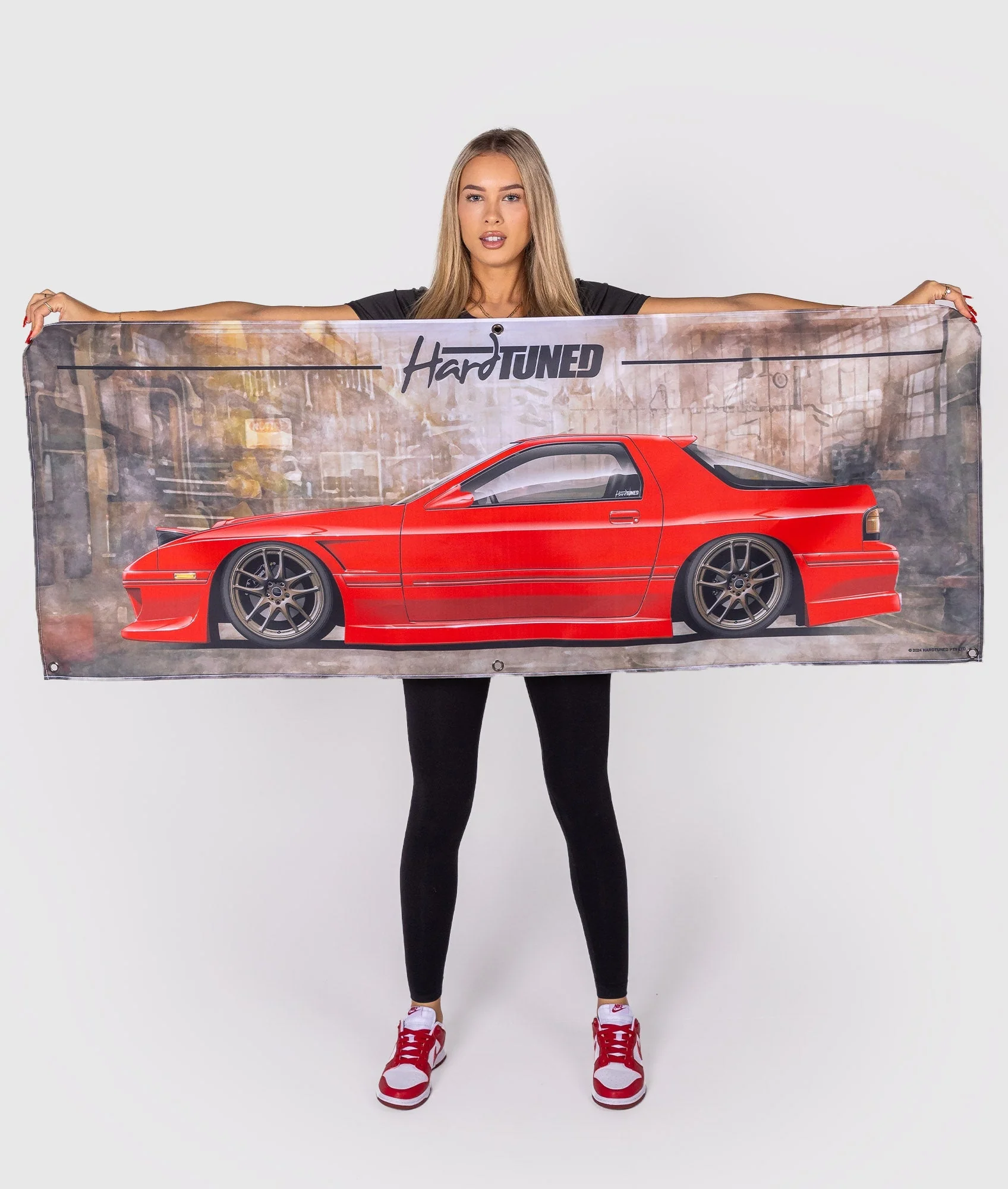 Mazda FC RX7 Garage Flag - Image 9