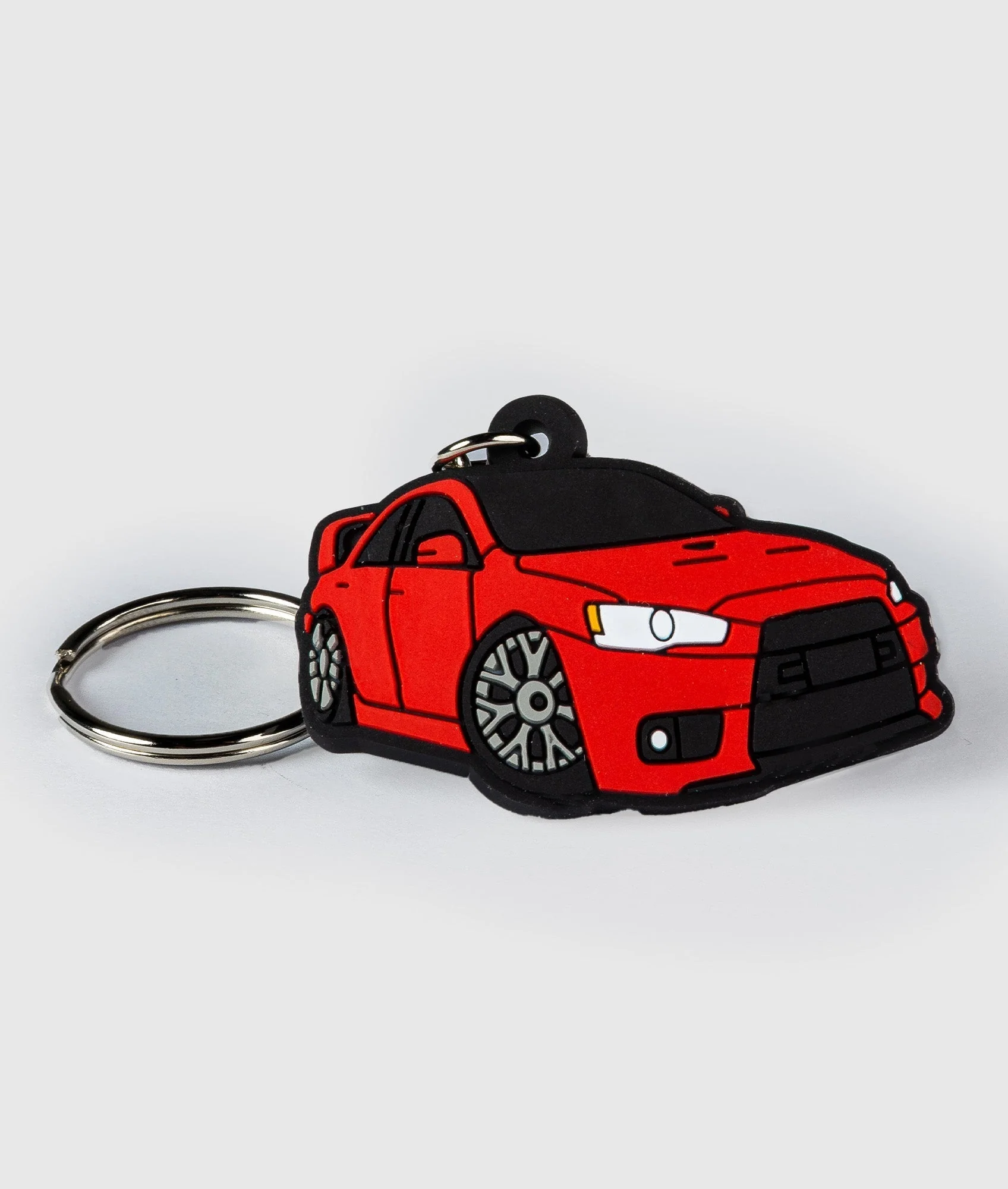Mitsubishi EVO X Rubber Key Ring