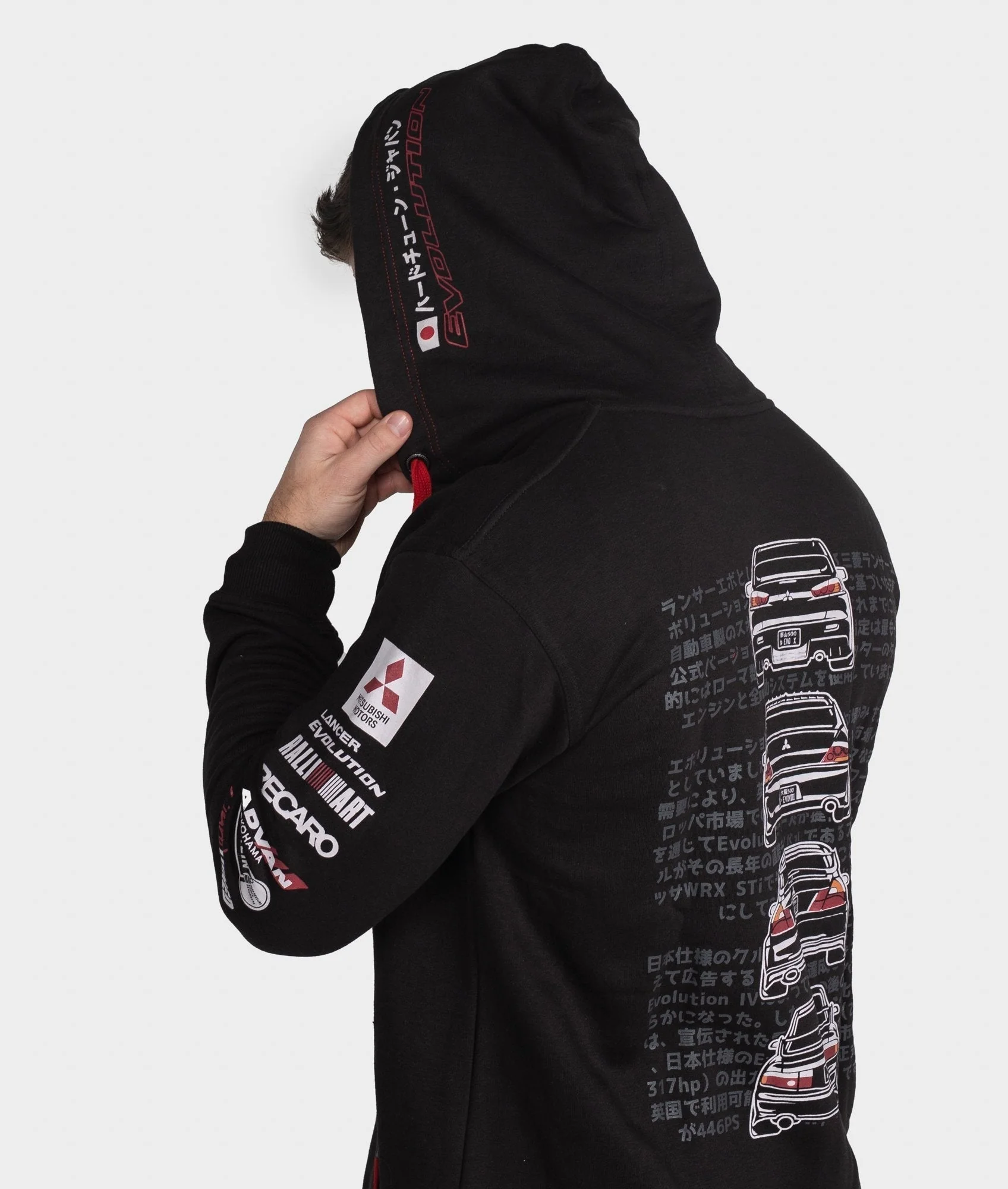 Mitsubishi Evolution Hoodie - Image 5