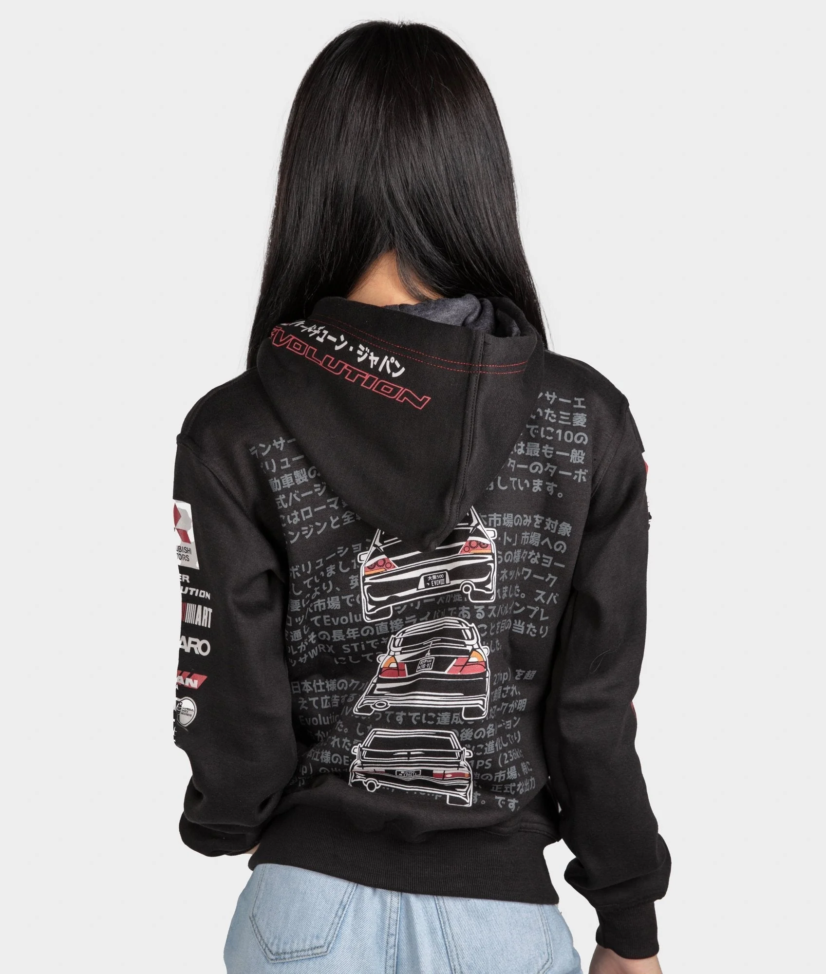 Mitsubishi Evolution Womens Pullover - Image 3