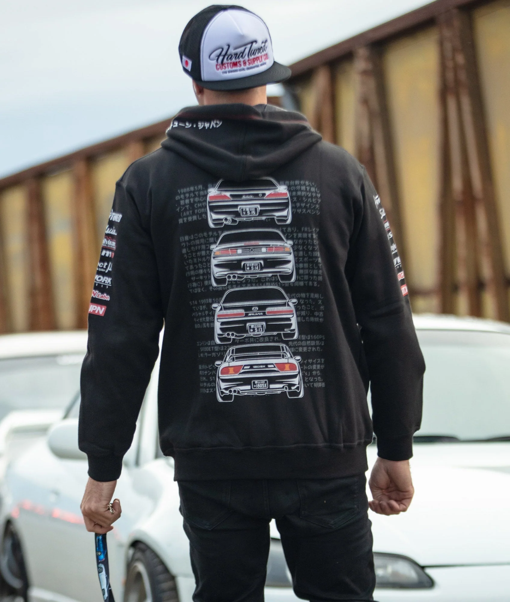 Nissan Silvia Pullover Hoodie - Image 2