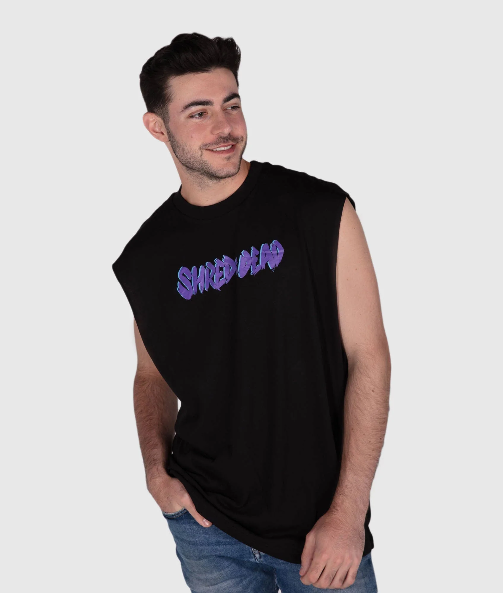 Shred Till Ya Dead Tank Top - Image 4