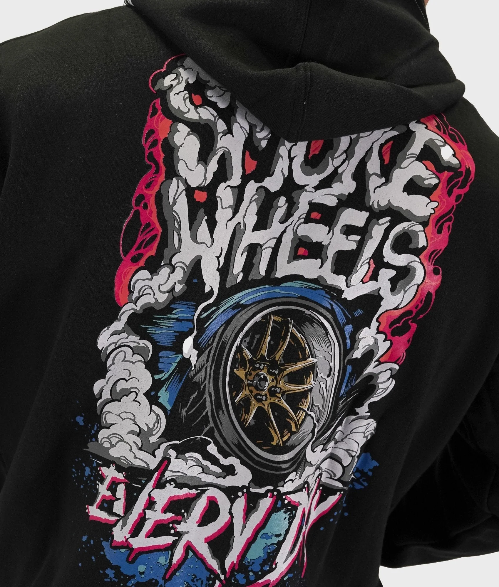 Smoke Wheels Hoodie - Image 4