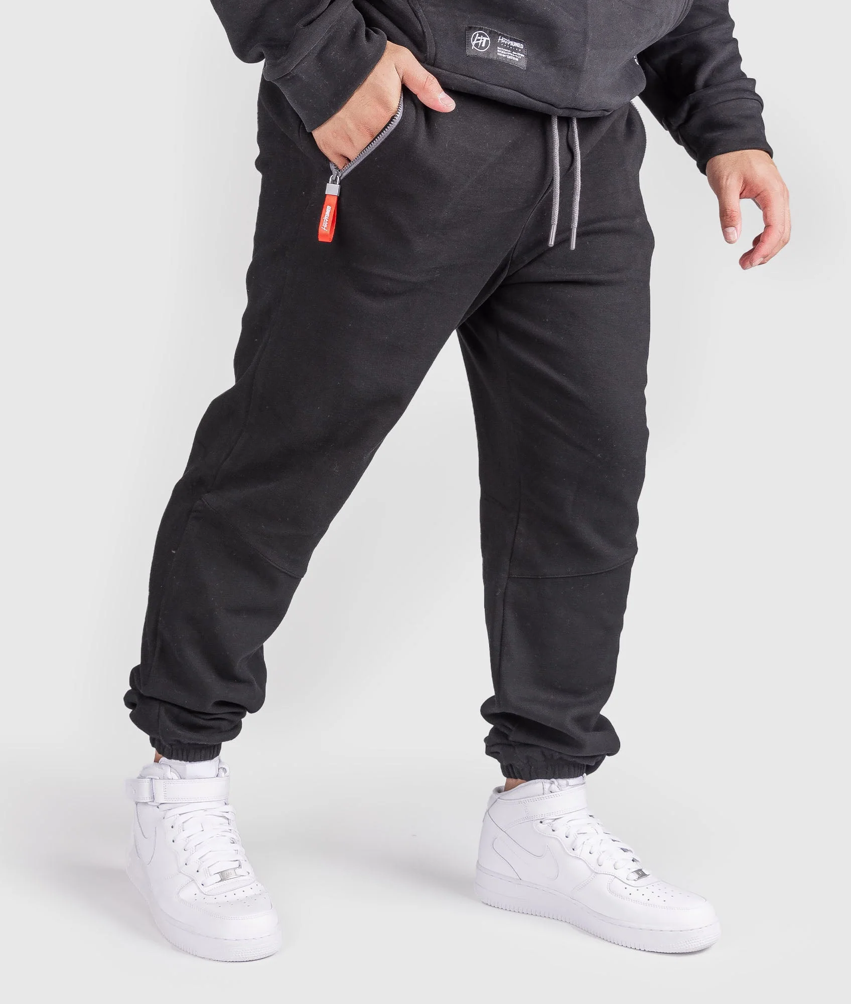 Katakana P1 Fleece Track Pants - Black - Image 3