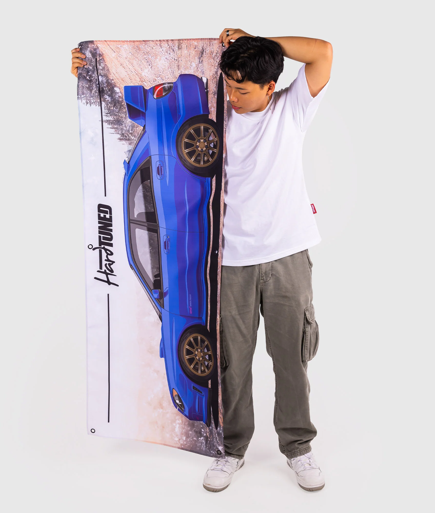 Subaru Hawkeye Garage Flag - Image 3