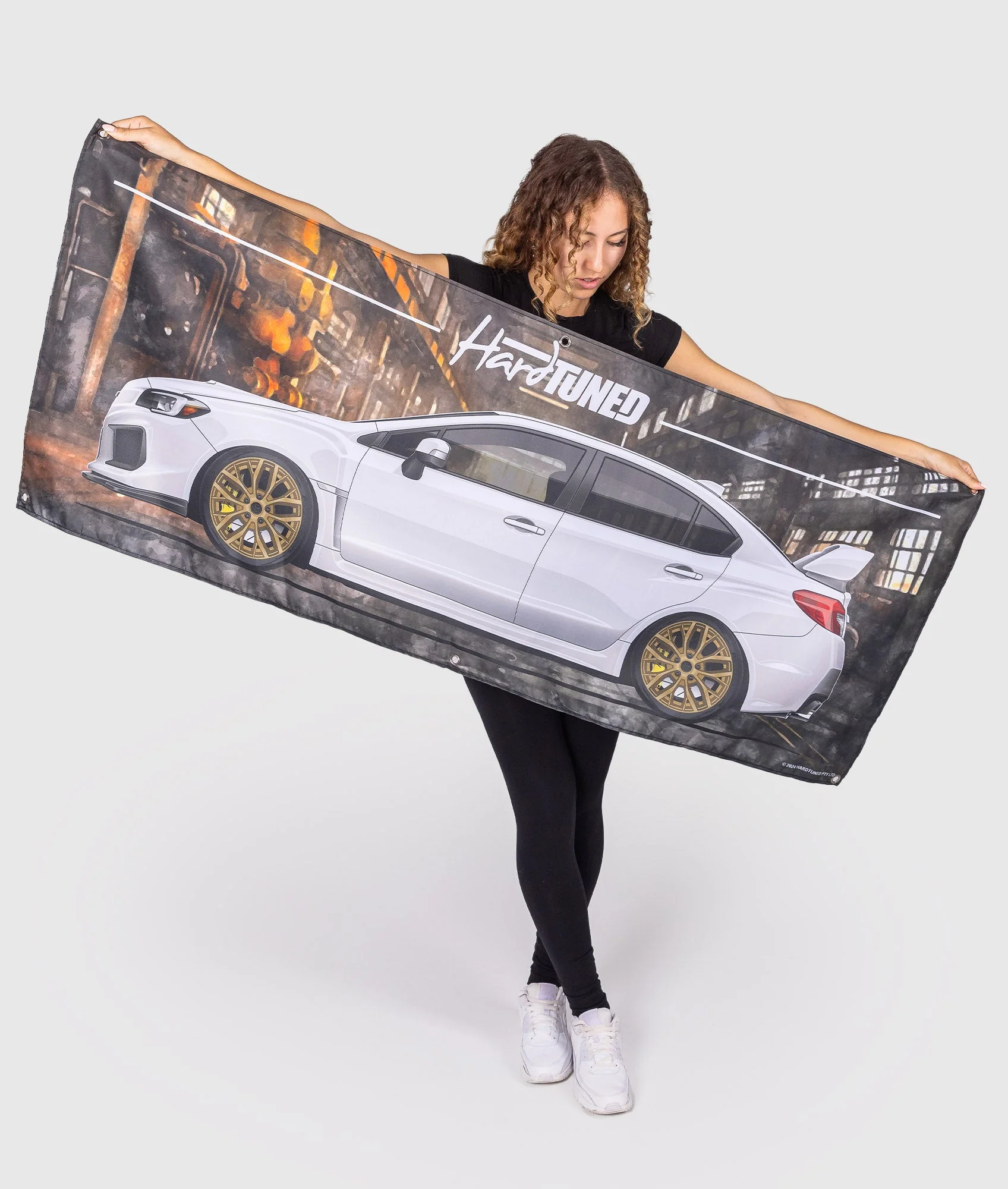 Subaru WRX STI 2018 Garage Flag - Image 4