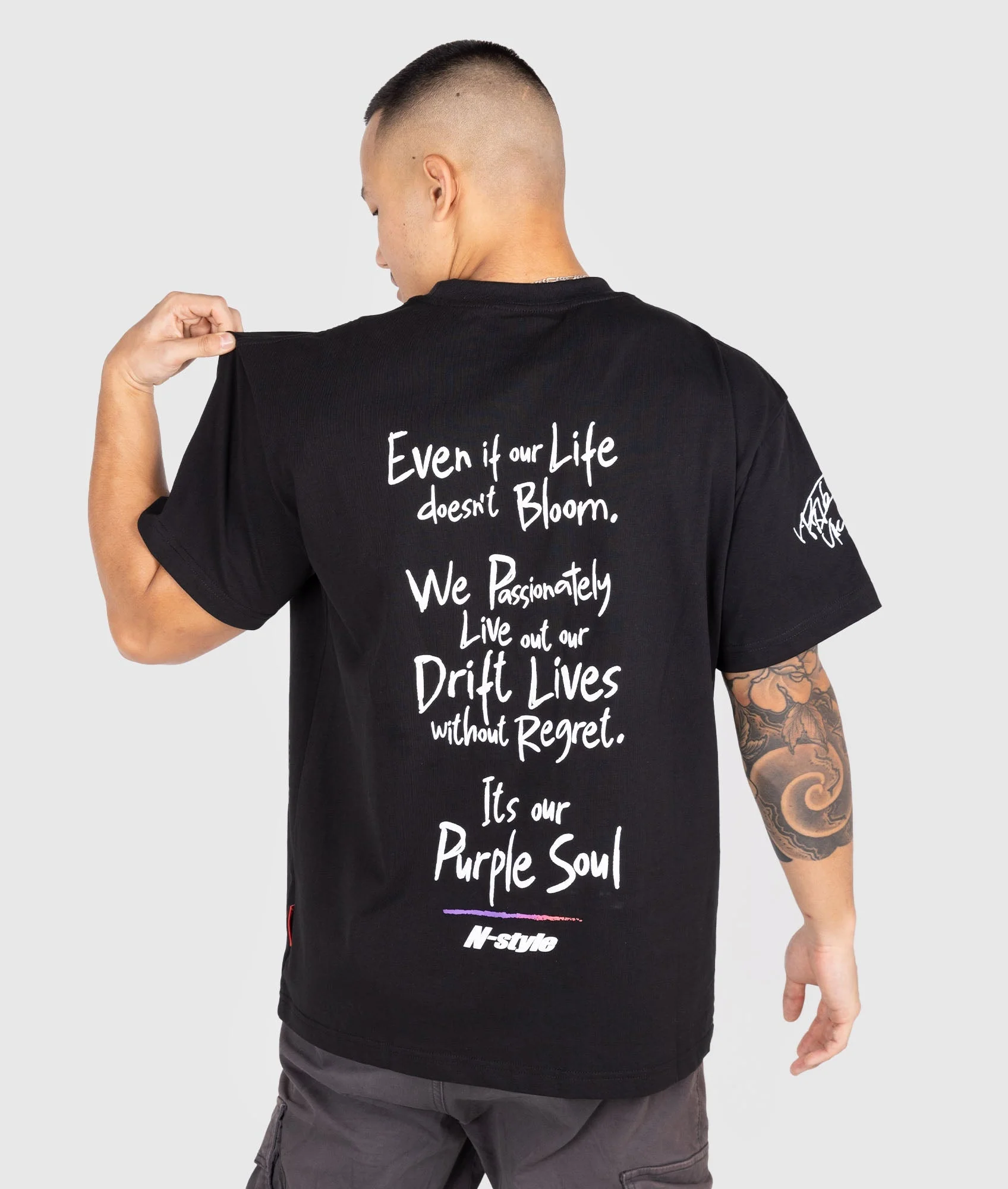 Purple Soul Tee (Naoki Nakamura) - Image 4