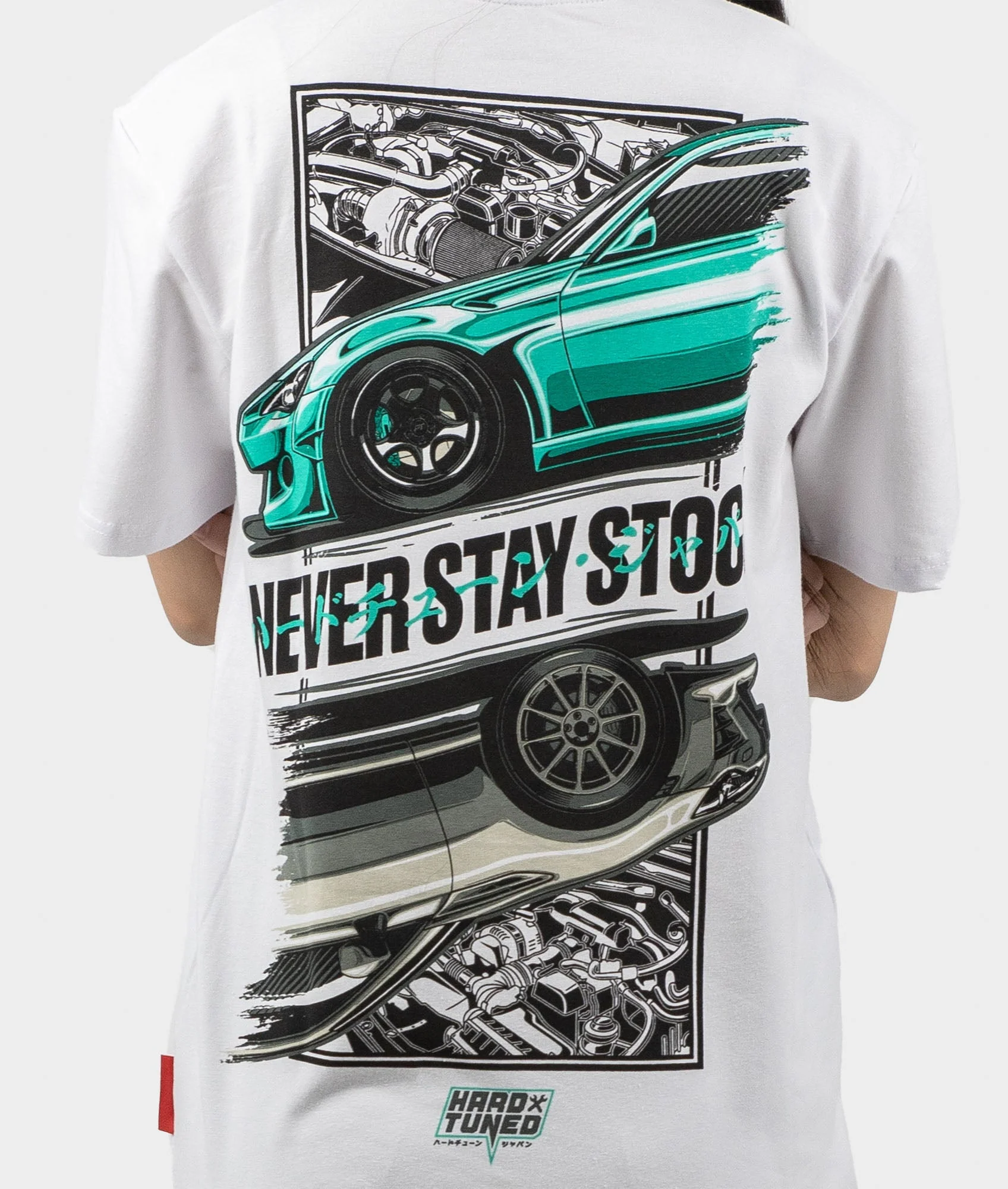 Toyota GT86 Never Stay Stock Womens Tee - Image 4