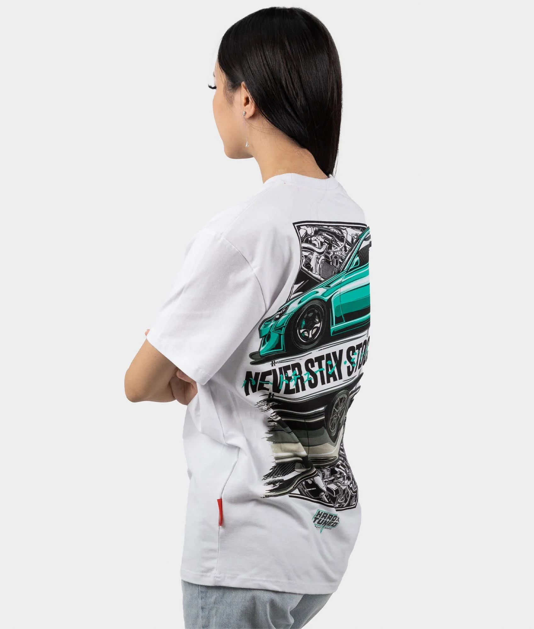 Toyota GT86 Never Stay Stock Womens Tee - Image 7
