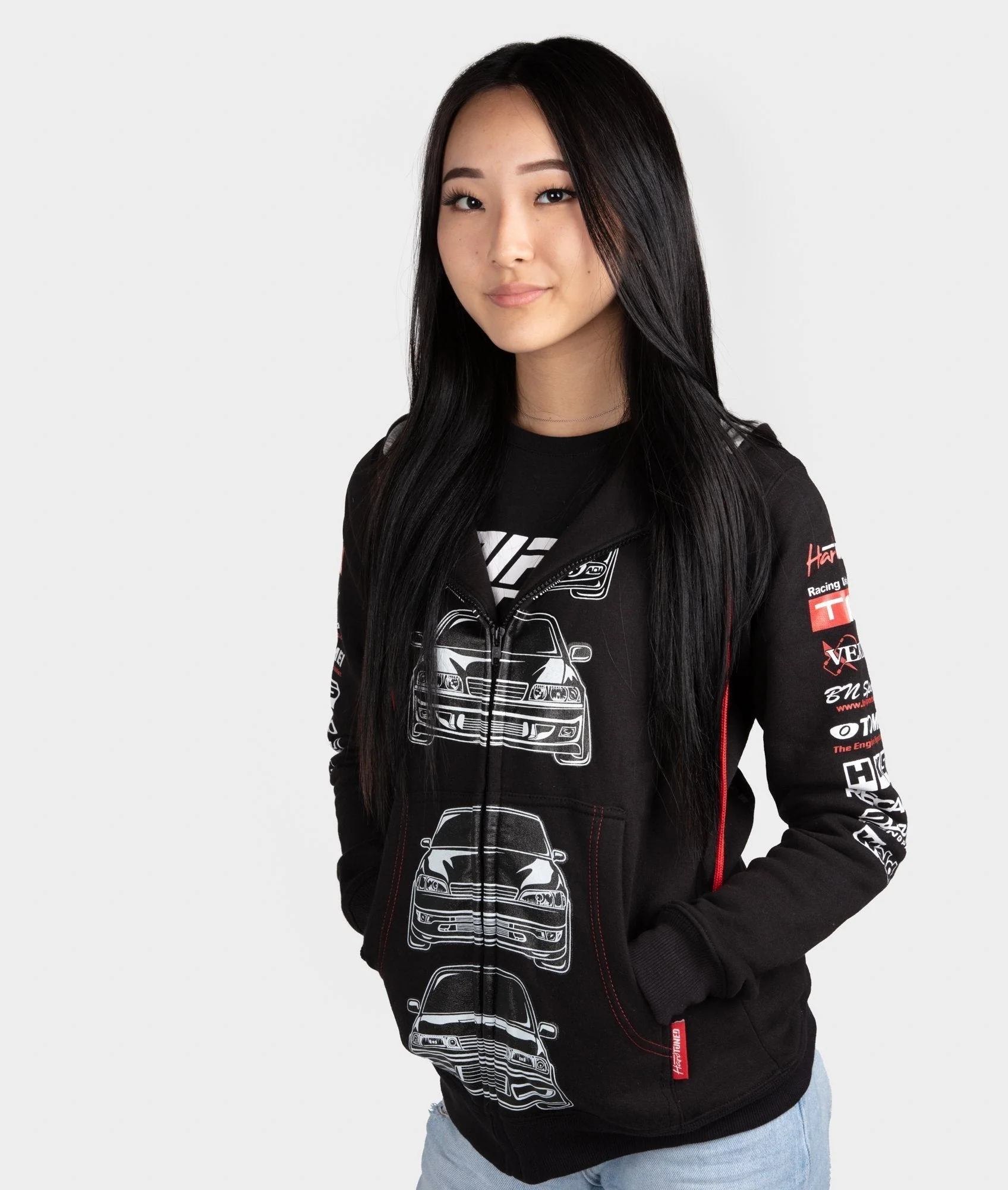 Toyota JZX Womens Hoodie - Image 6