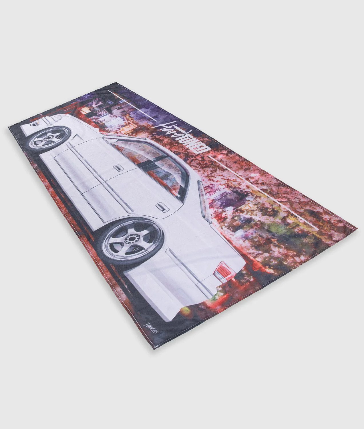 Toyota JZX100 Mark II Garage Flag - Image 6