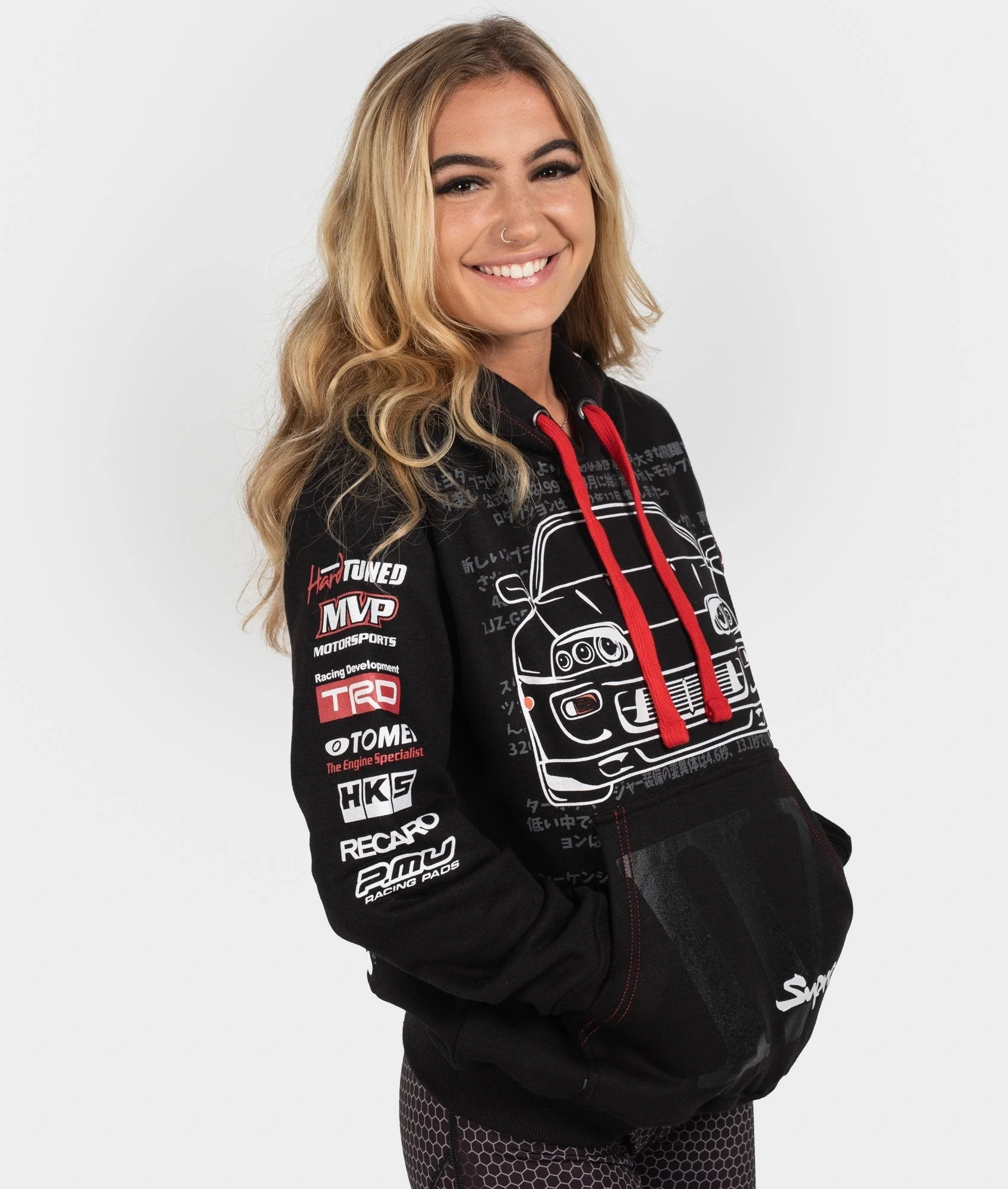 Toyota Supra MKIV Womens Pullover - Image 4