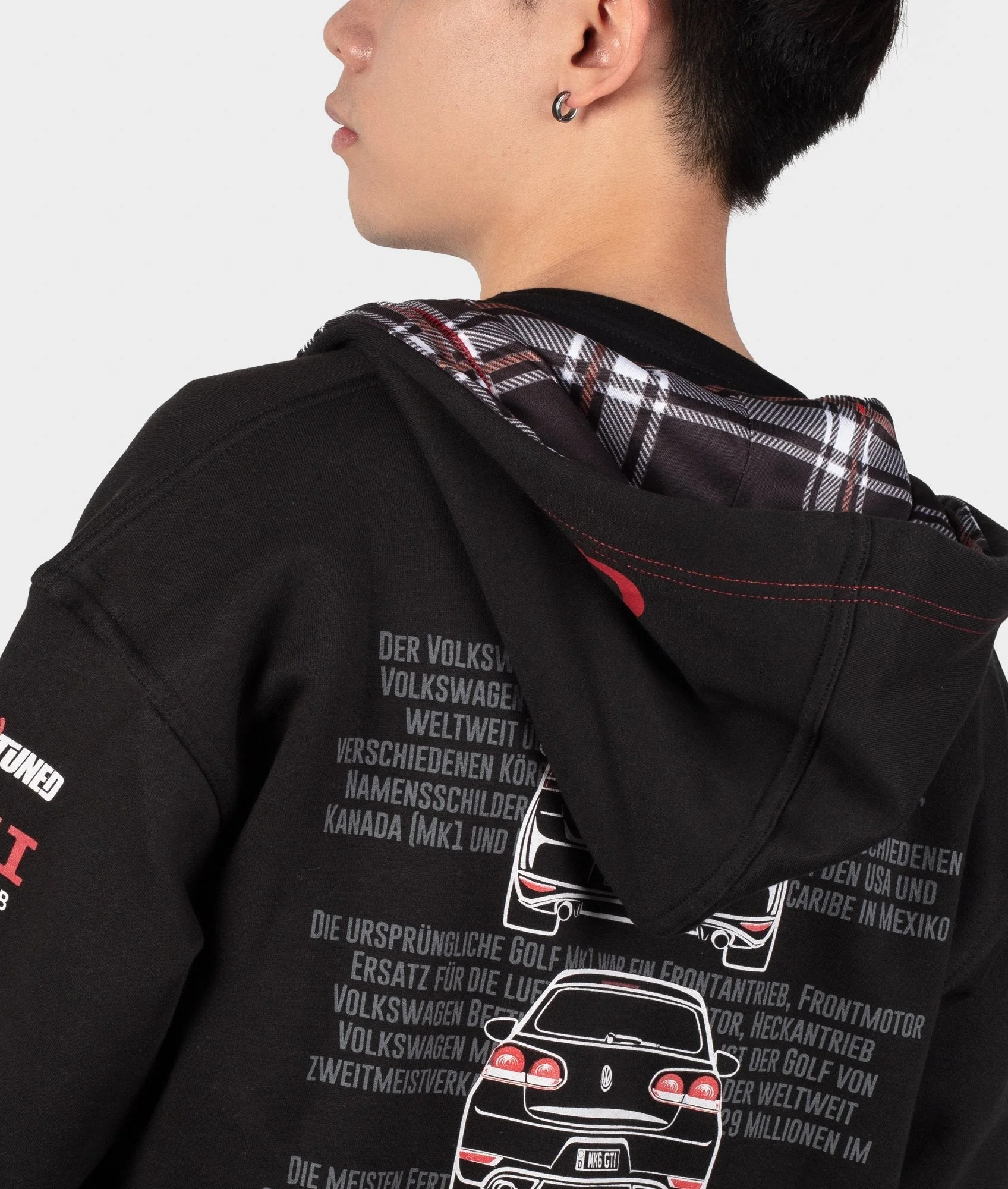 Volkswagen Golf GTI Hoodie - Black - Image 6