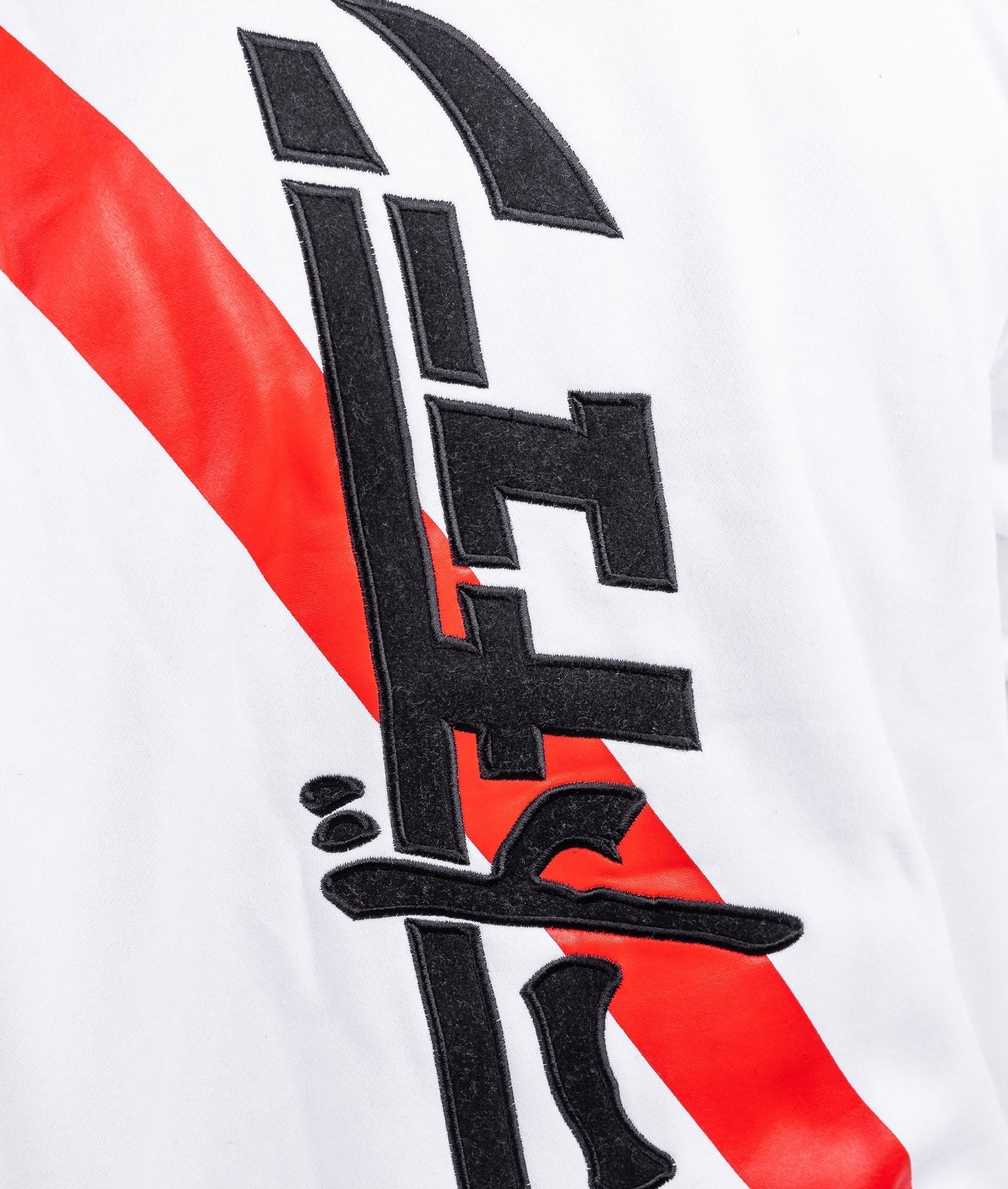 Katakana Hoodie - White - Image 4