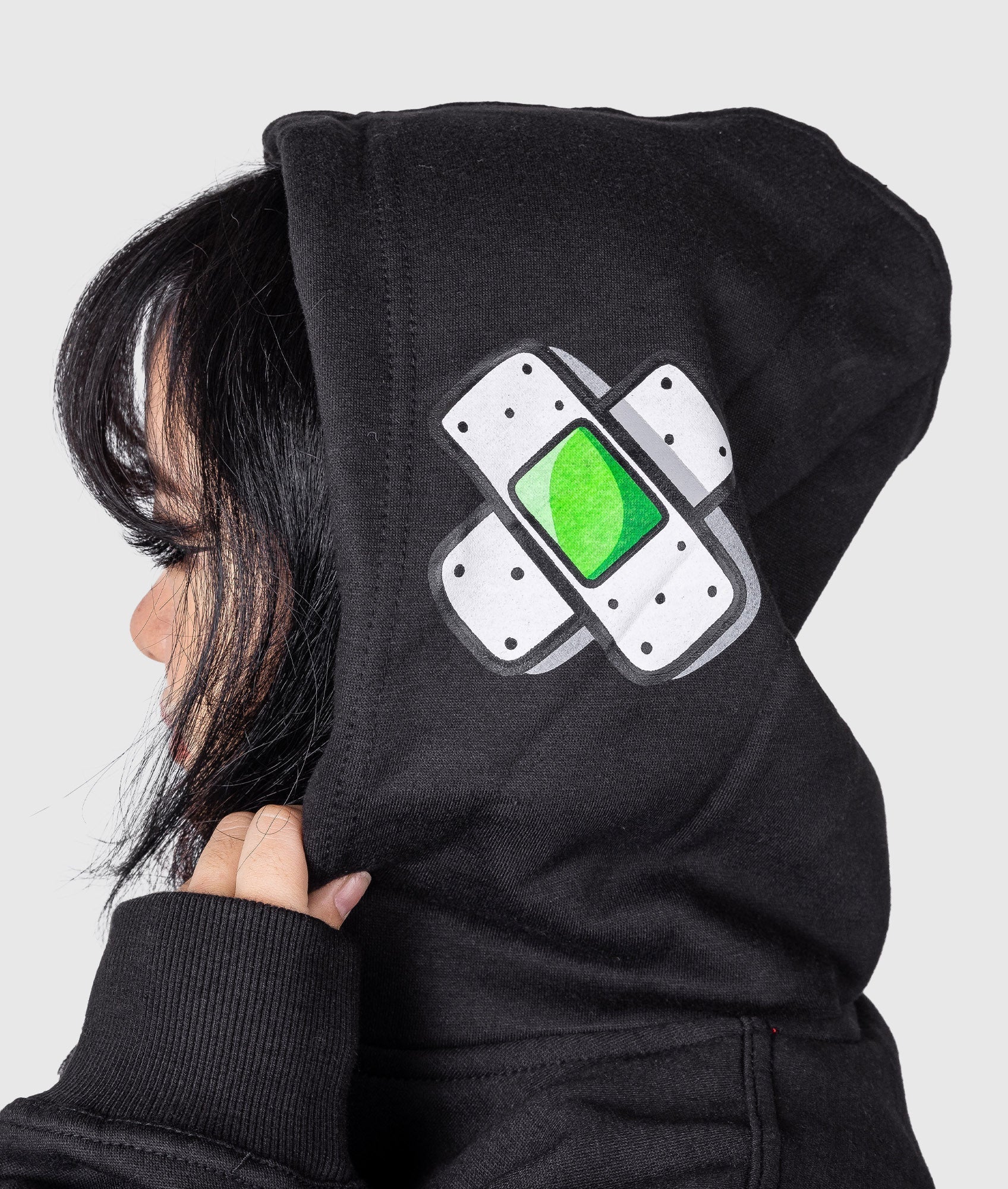 Women's Turbo Bunny Hoodie - Black - Image 4