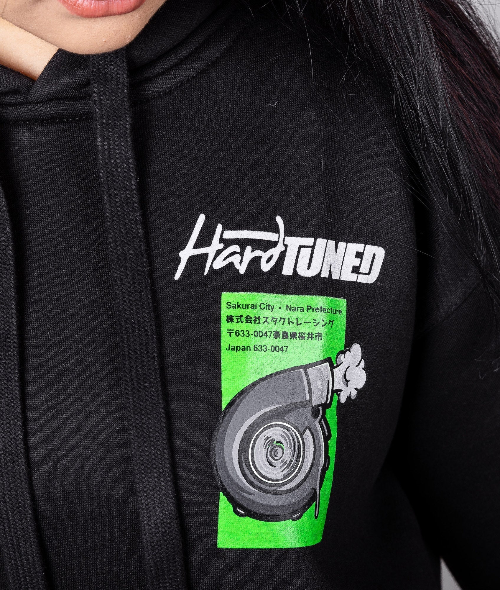 Women's Turbo Bunny Hoodie - Black - Image 8