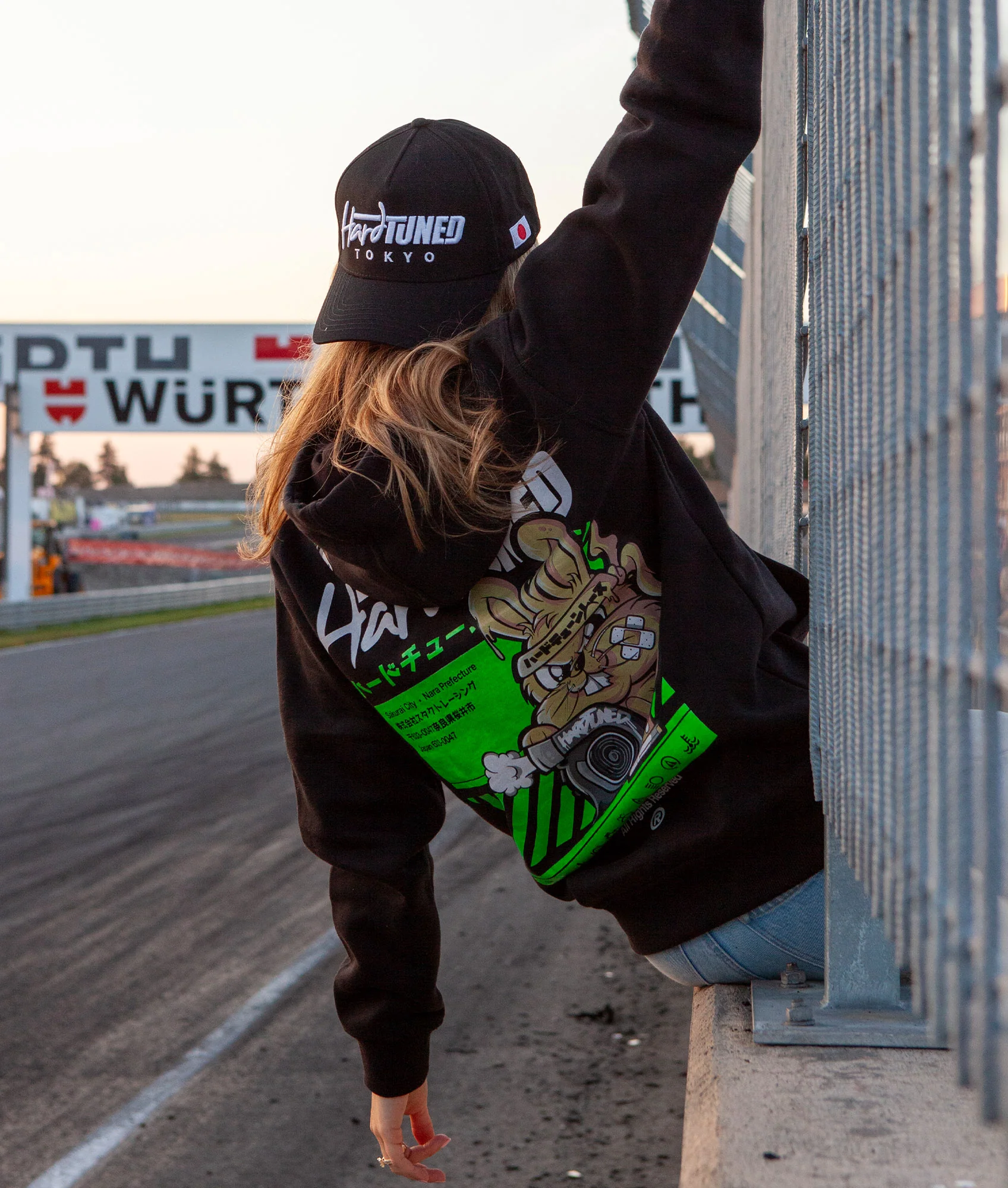Women's Turbo Bunny Hoodie - Black - Image 9