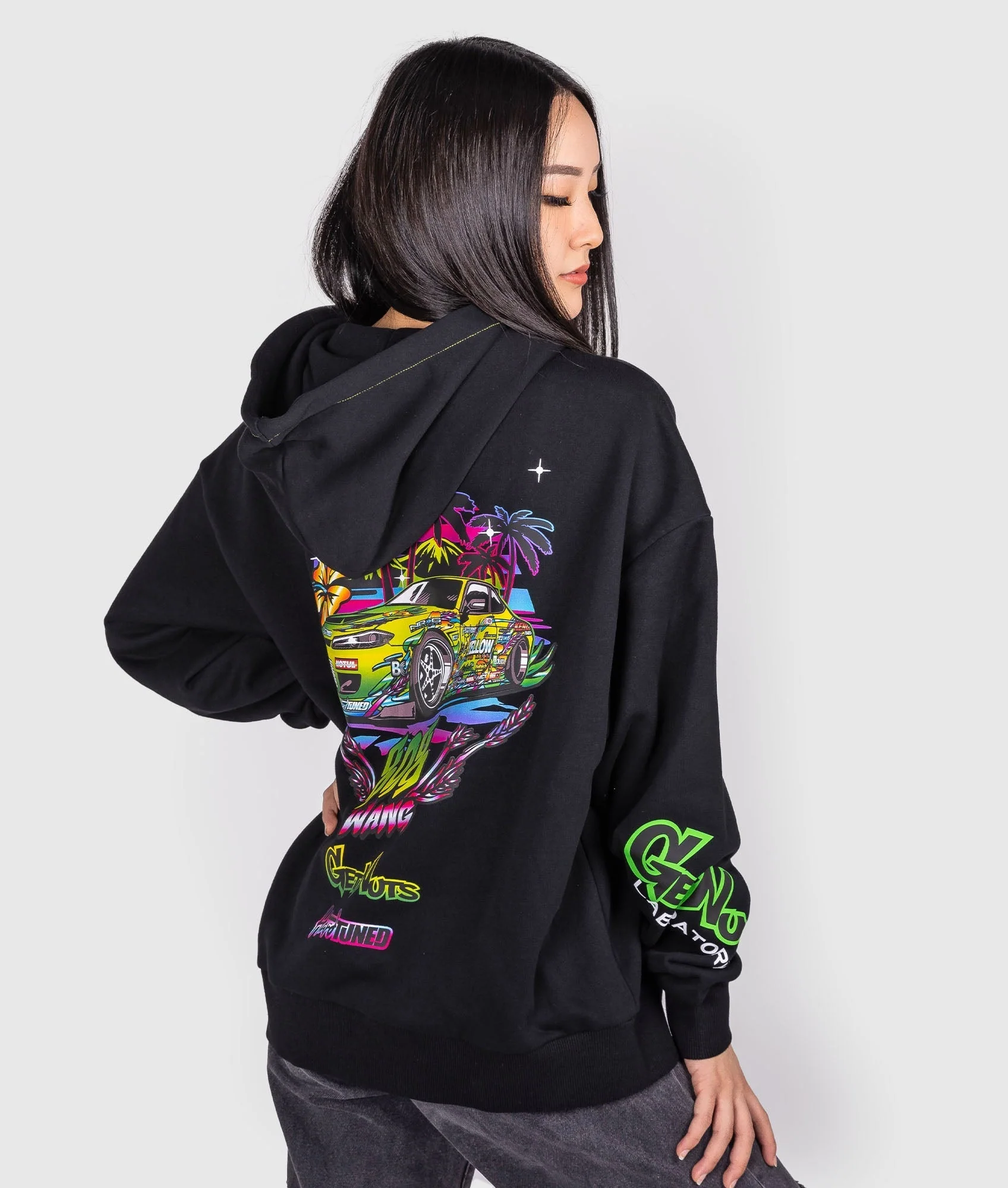 Women's Forrest Wang / Get Nuts Labs Hoodie - Image 6