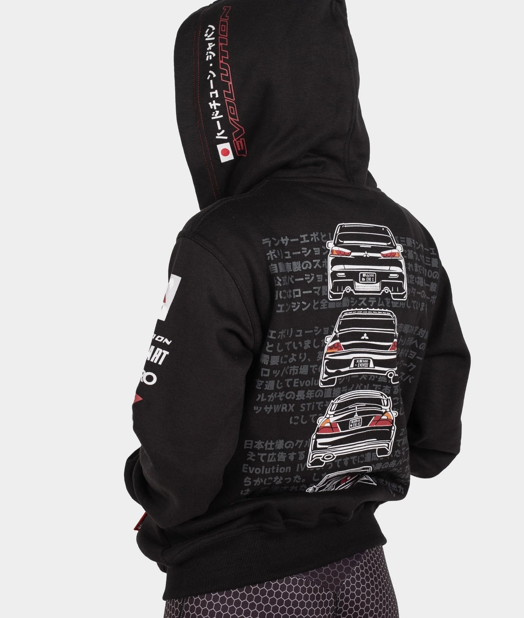 Mitsubishi Evolution Womens Hoodie - Image 5