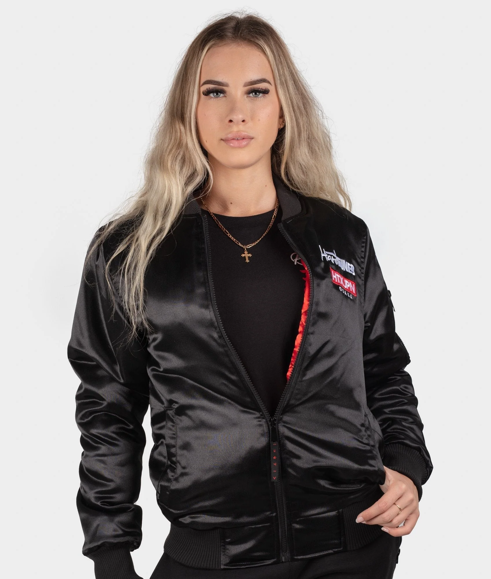 Womens Overnight Parts Bomber Jacket - Image 4