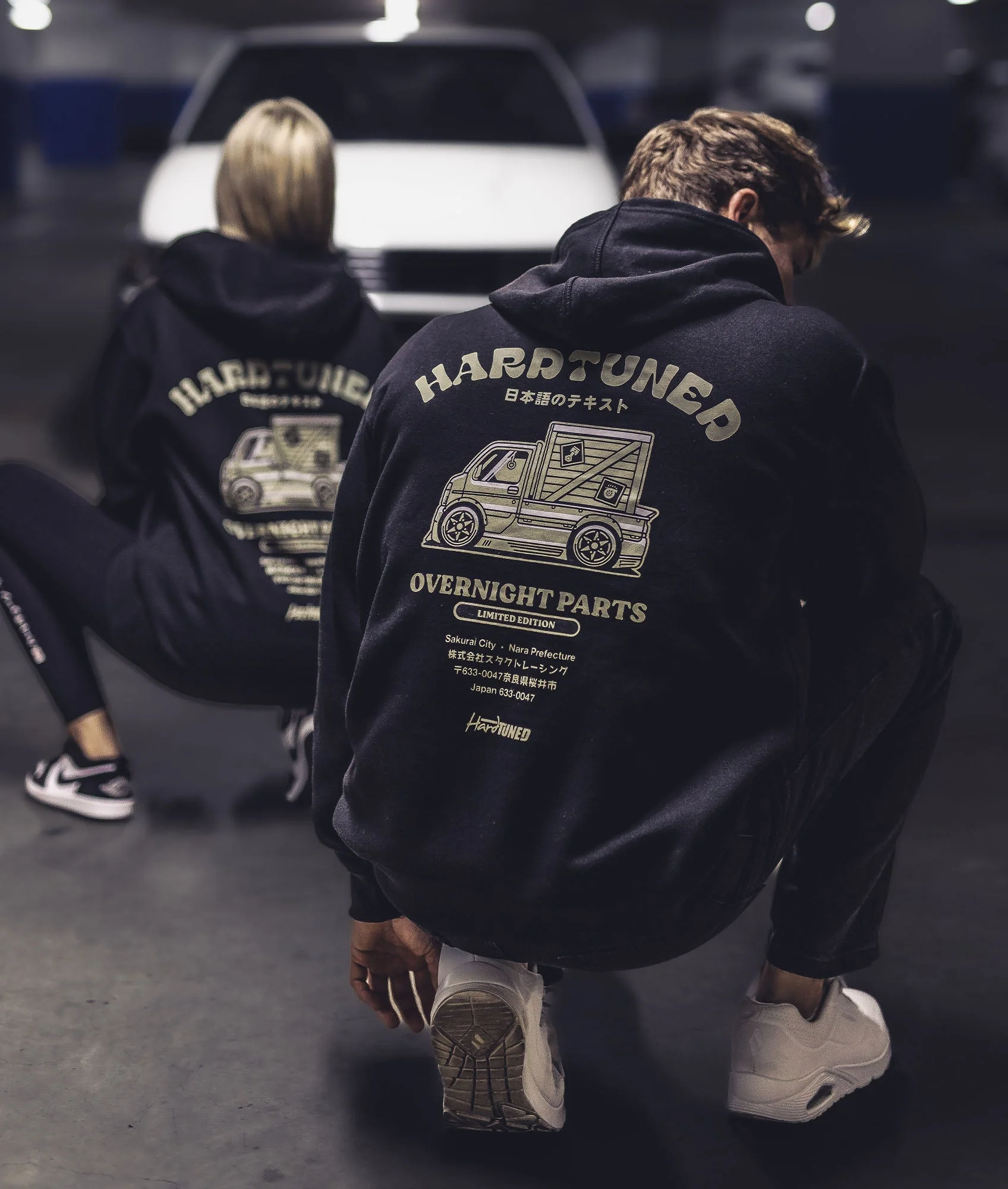 Womens Overnight Parts LTD Hoodie - Image 2