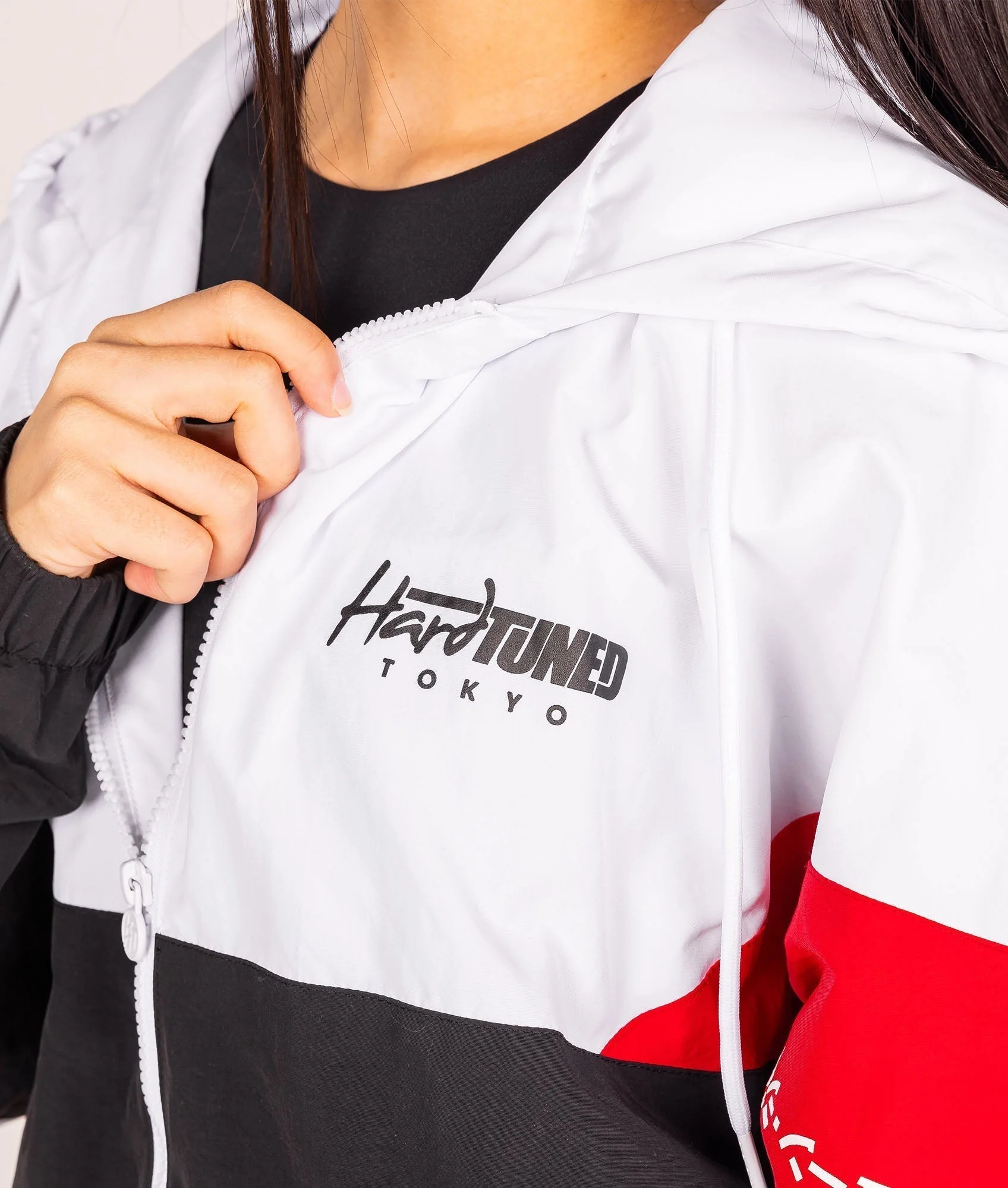 Womens Tokyo Retro Windbreaker - Image 6