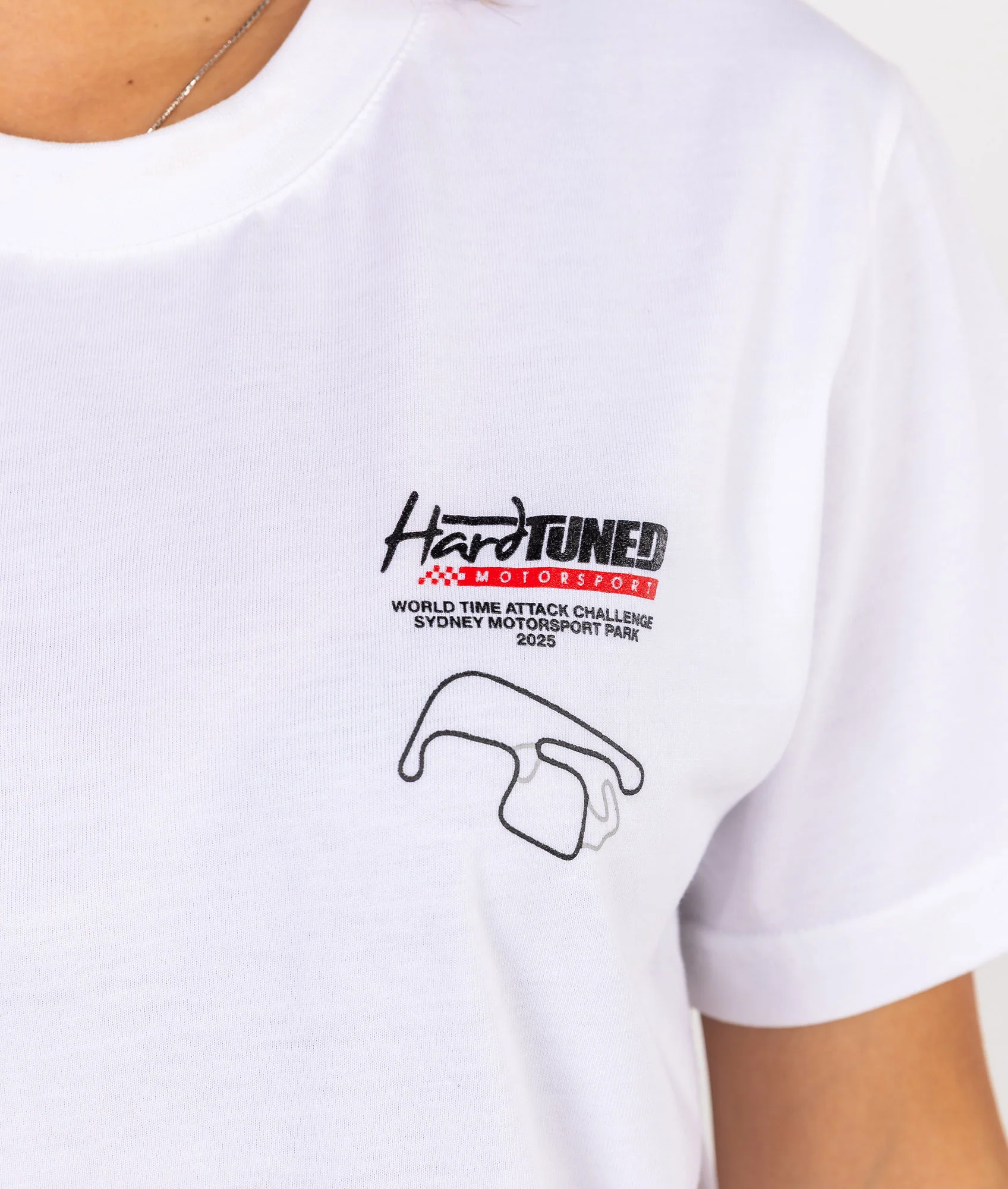 Womens World Time Attack Team Tee - White - Image 6
